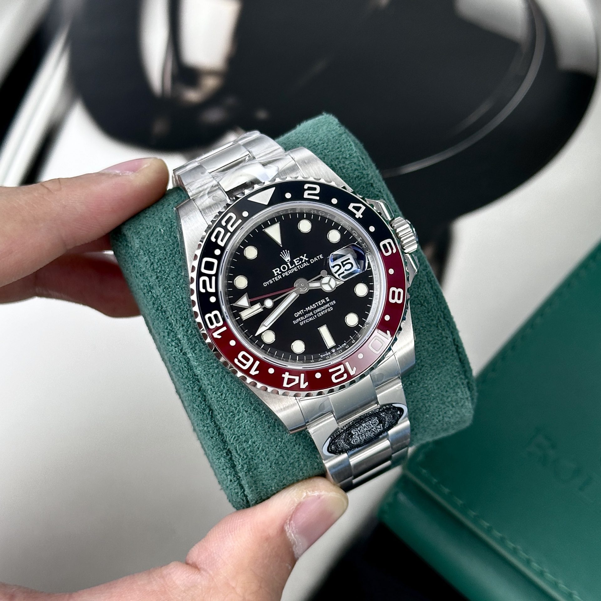Rolex Best Replica Watch GMT-Master II Coke Black Dial Clean Factory 40mm