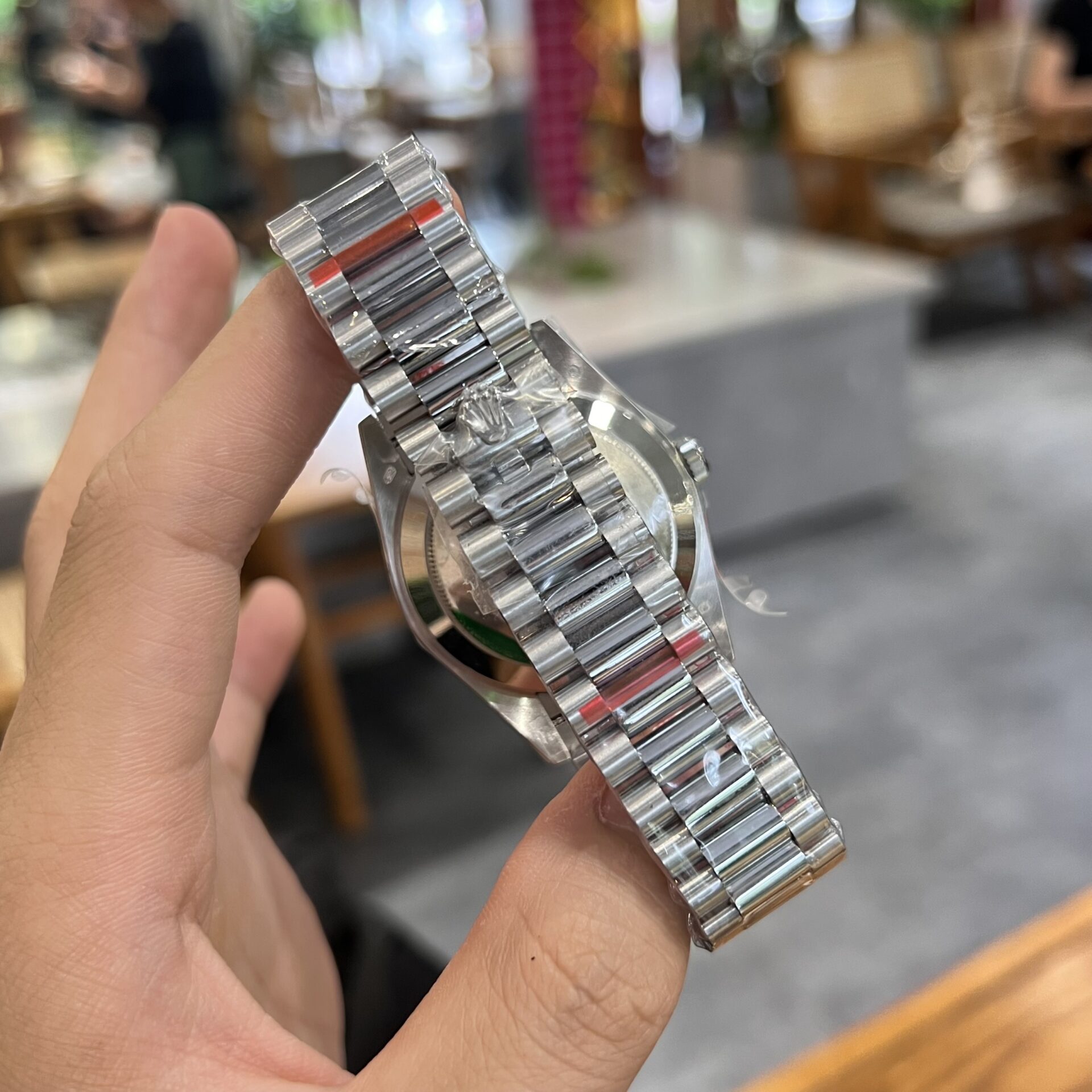 Rolex Day-Date 228236 Replica 1:1 Watch Ice Blue Dial GM Factory 40mm