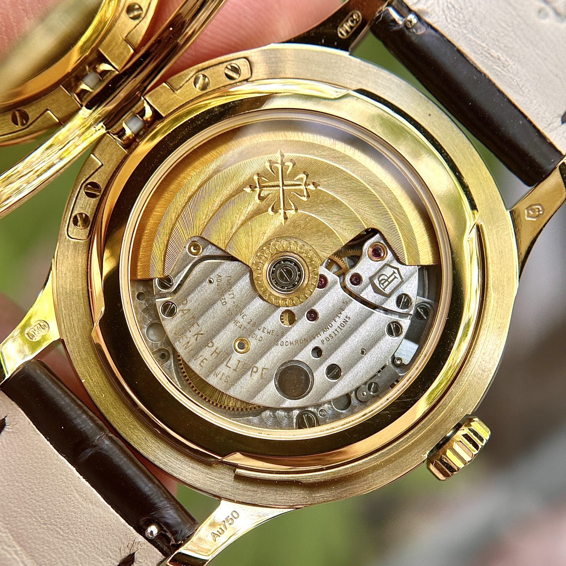 Patek Philippe Calatrava 5227J Replica Watch Leather Strap 3K Factory 39mm