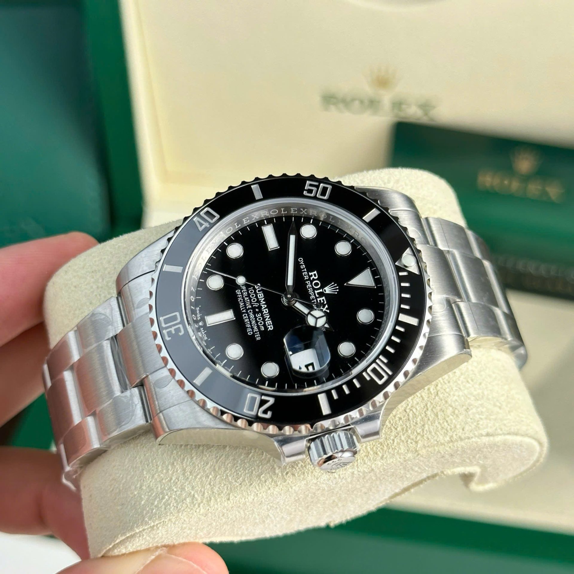 Rolex Men Replica Watch Submariner 126610LN Dial Black VS Factory 41mm