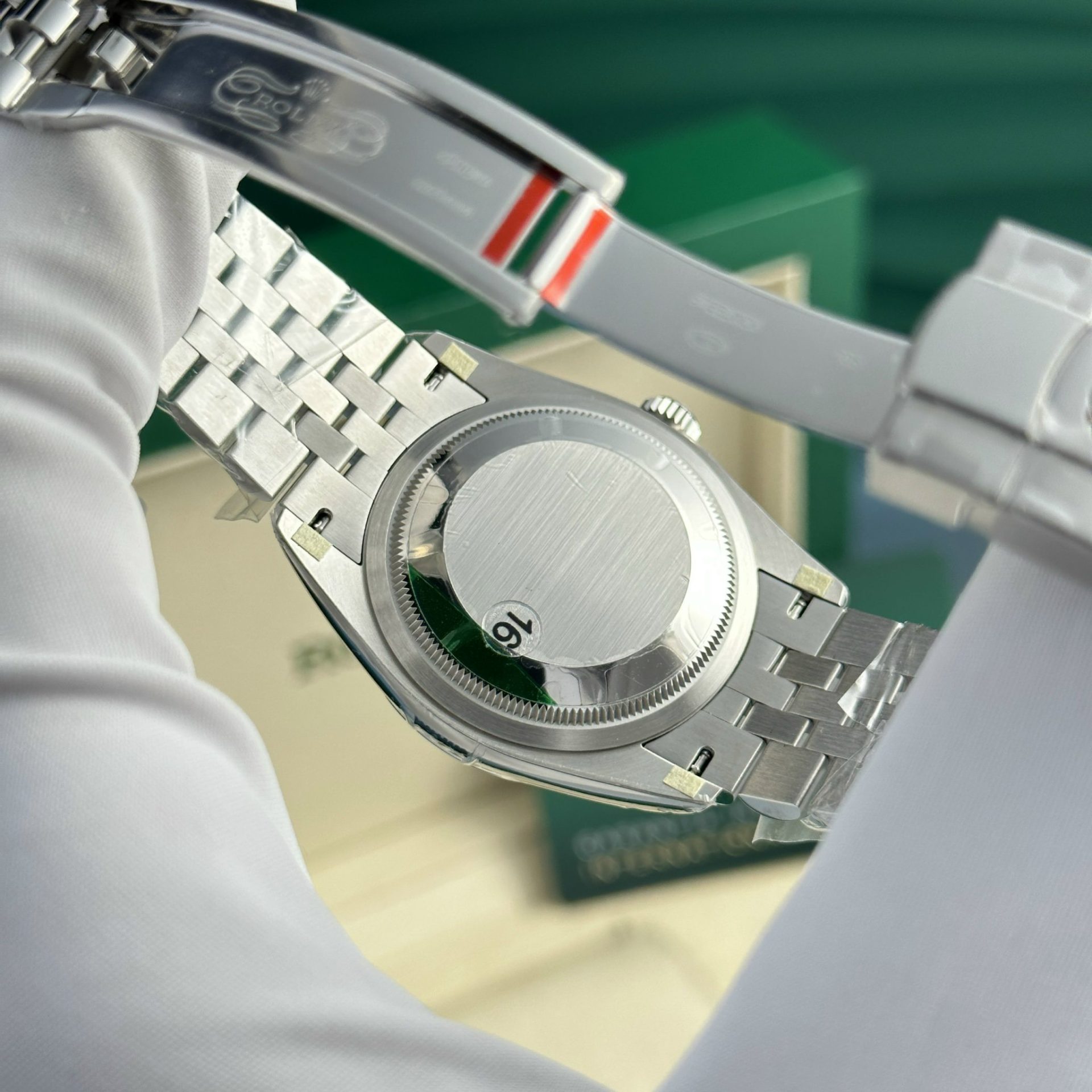 Rolex Replica Watch DateJust 126234 Dial Green VS Factory 36mm