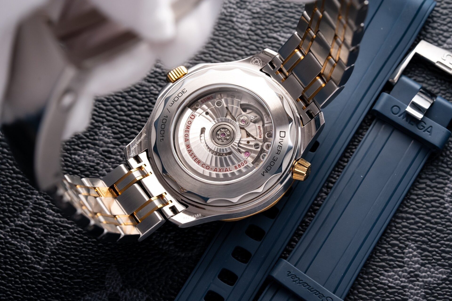 Omega Seamaster DemiGod Replica 1:1 Watch Blue Dial 42mm