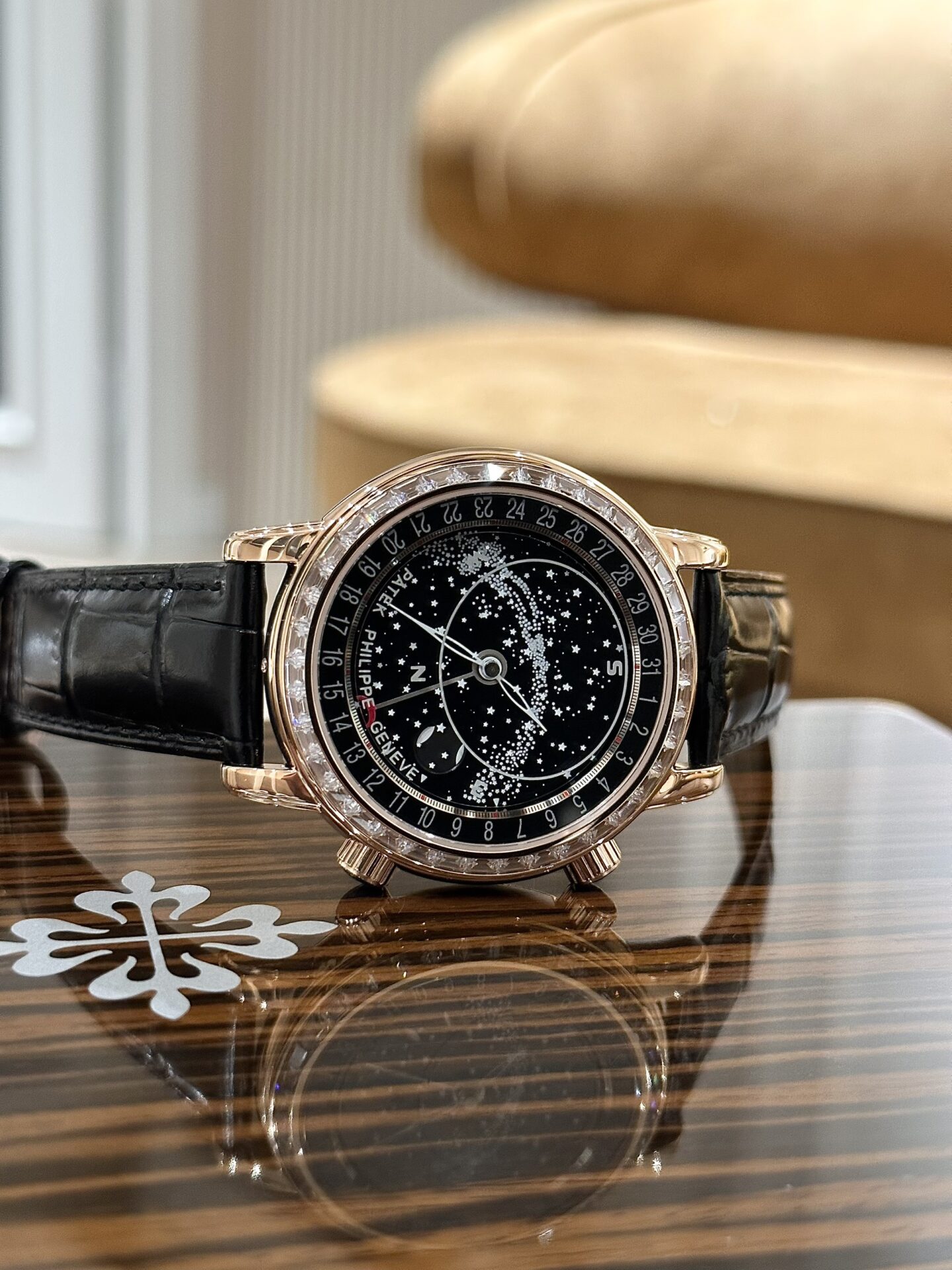 Patek Philippe Grand Complications 6104R Replica Watch Rose Gold 44mm