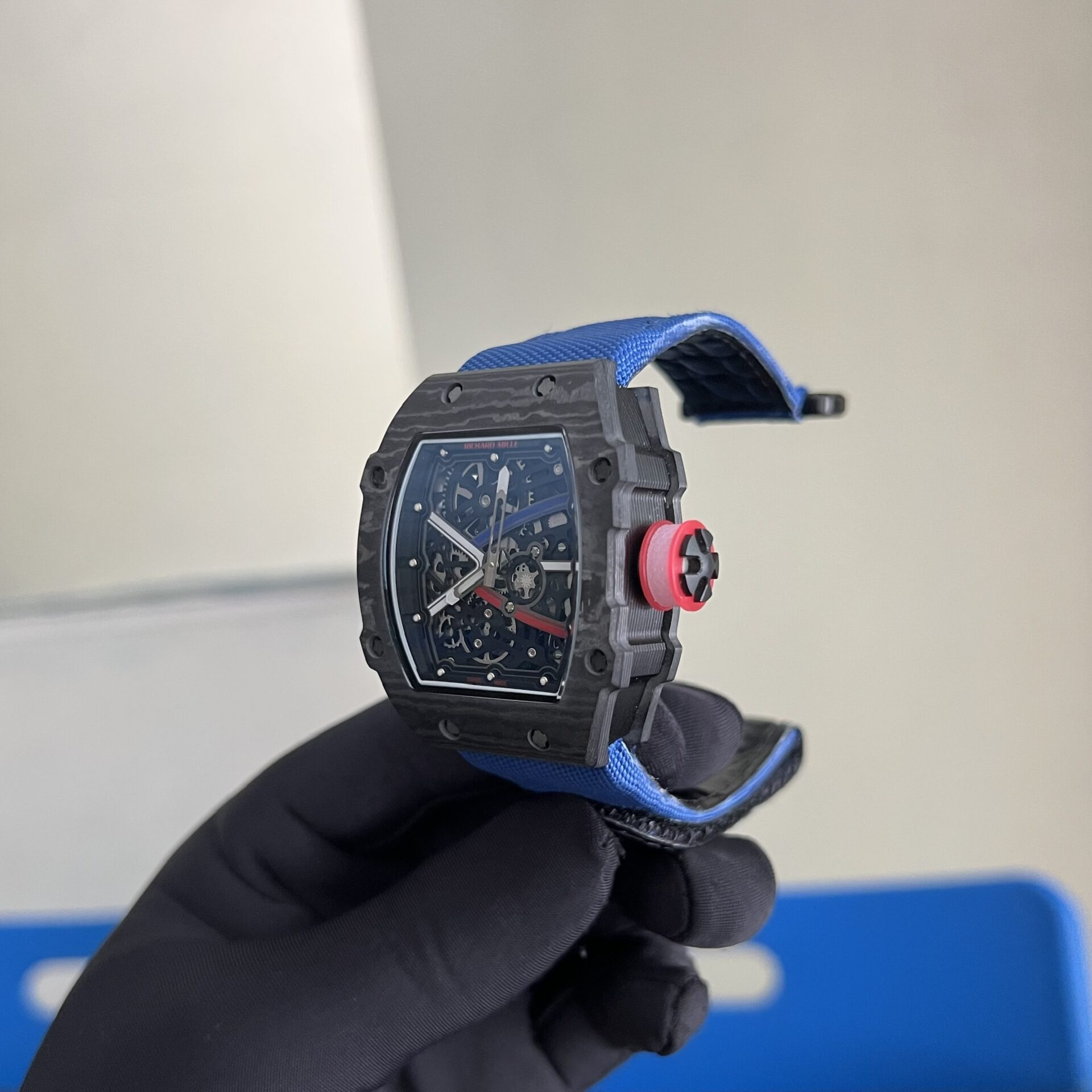 Richard Mille Fake Watch RM67-02 Carbon Shell Automatic 39x48mm