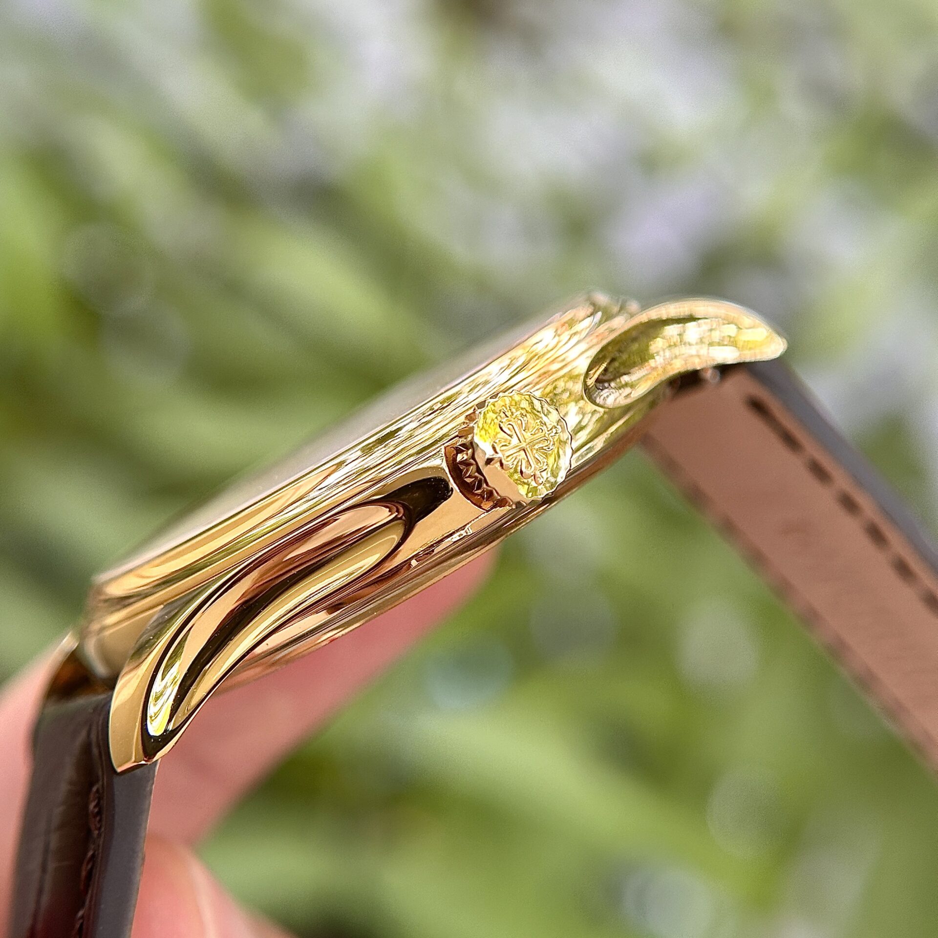 Patek Philippe Calatrava 5227J Replica Watch Leather Strap 3K Factory 39mm