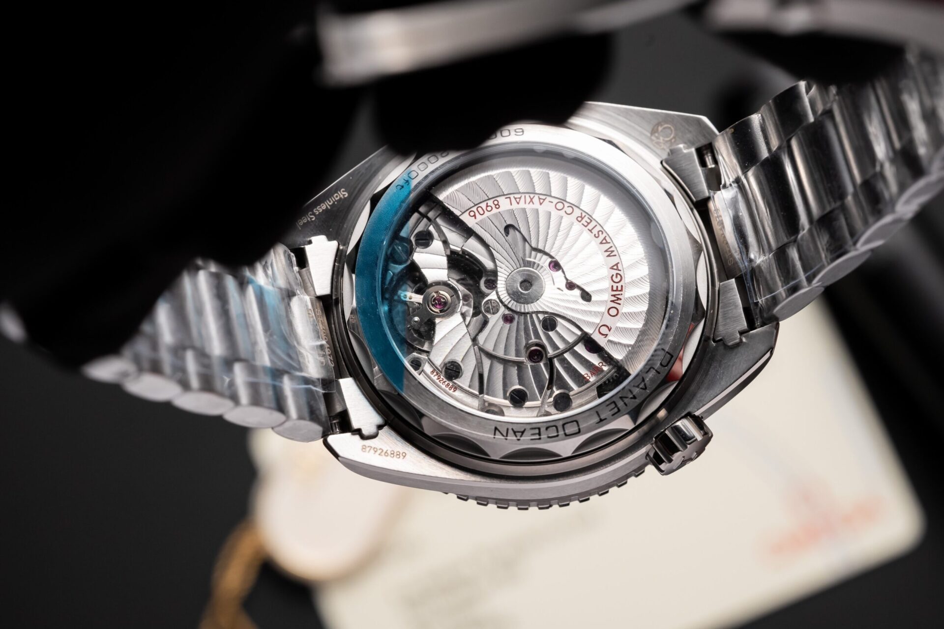 Omega Replica Watch Seamaster Planet Ocean 600m Black Dial 43.5mm