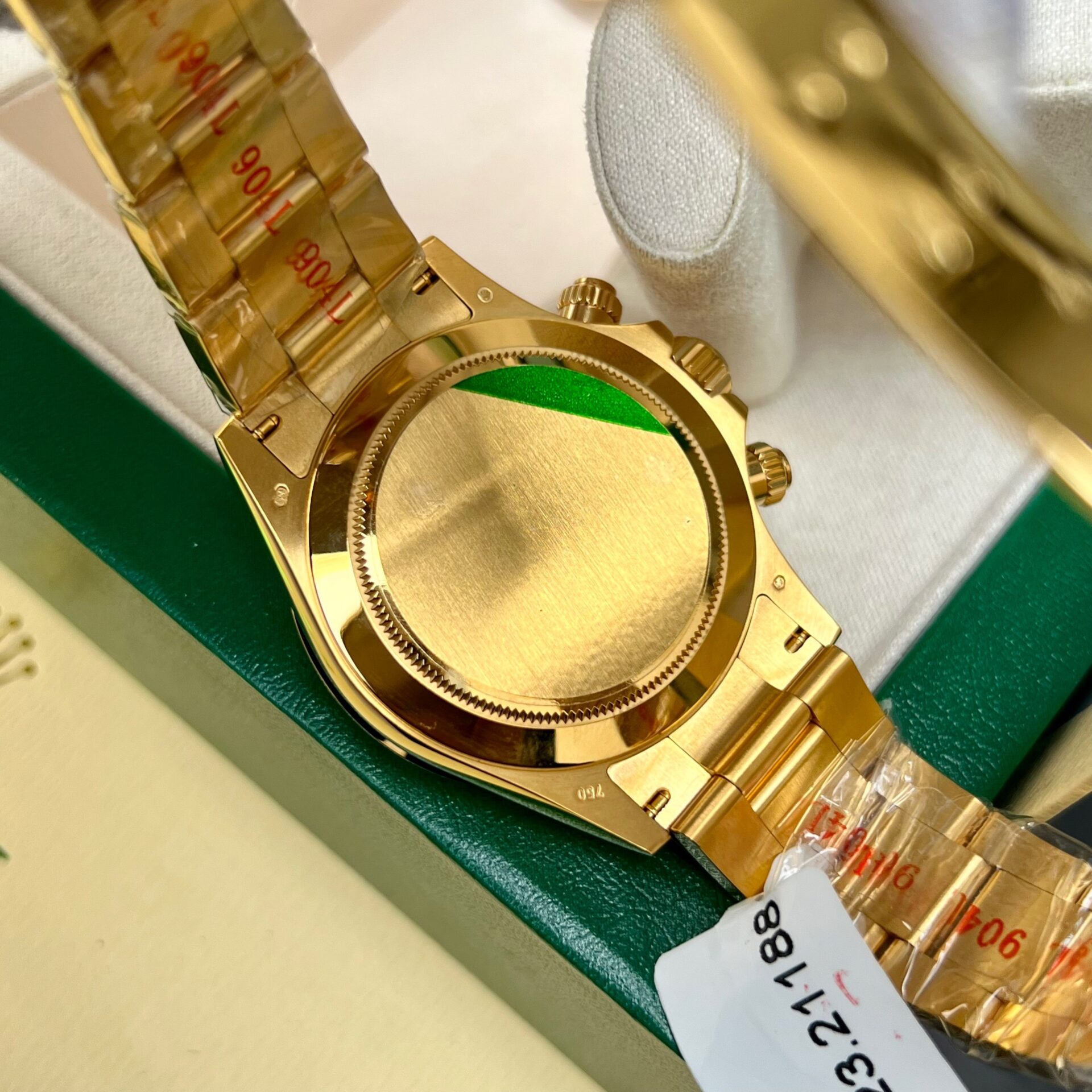 Rolex Daytona Loki Gold Wrapped Highest Quality Replica Watch 40mm