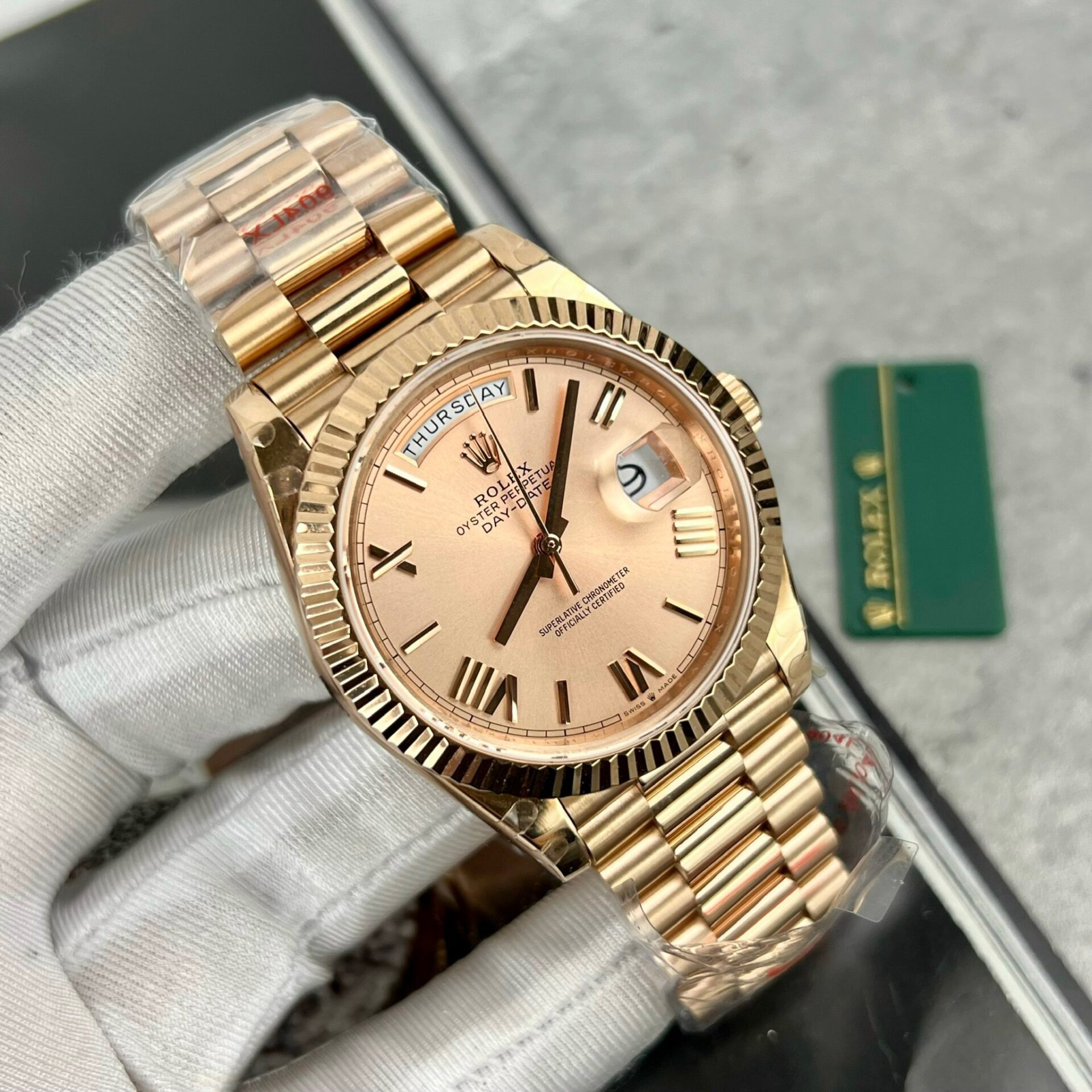 Rolex Day-Date 228239 Replica 1:1 Watch Refined 166gr GM V2 40mm