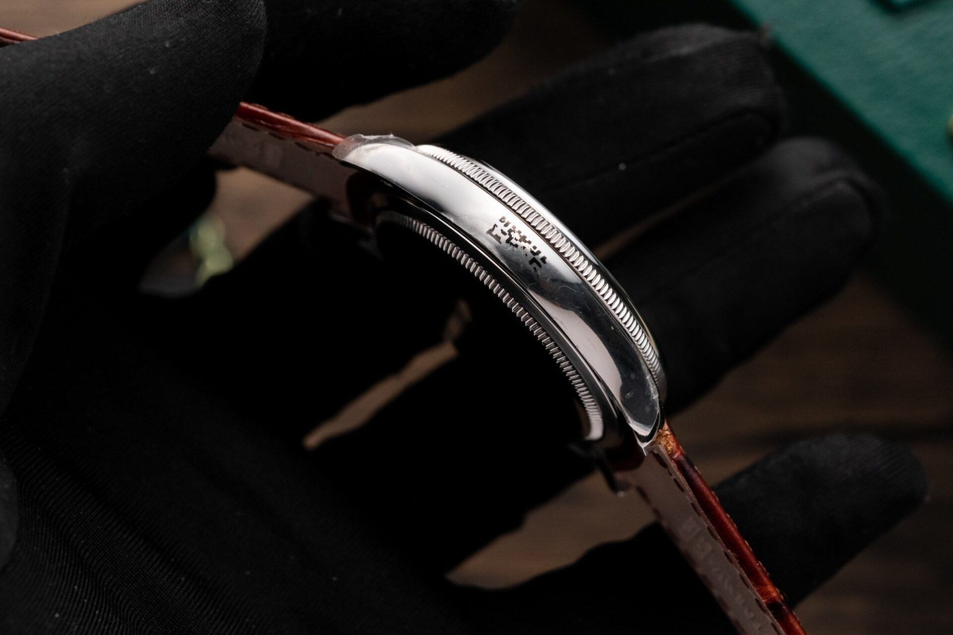 Rolex Replica 1:1 Watch Cellini Date 50519 Brown Leather Strap 39mm