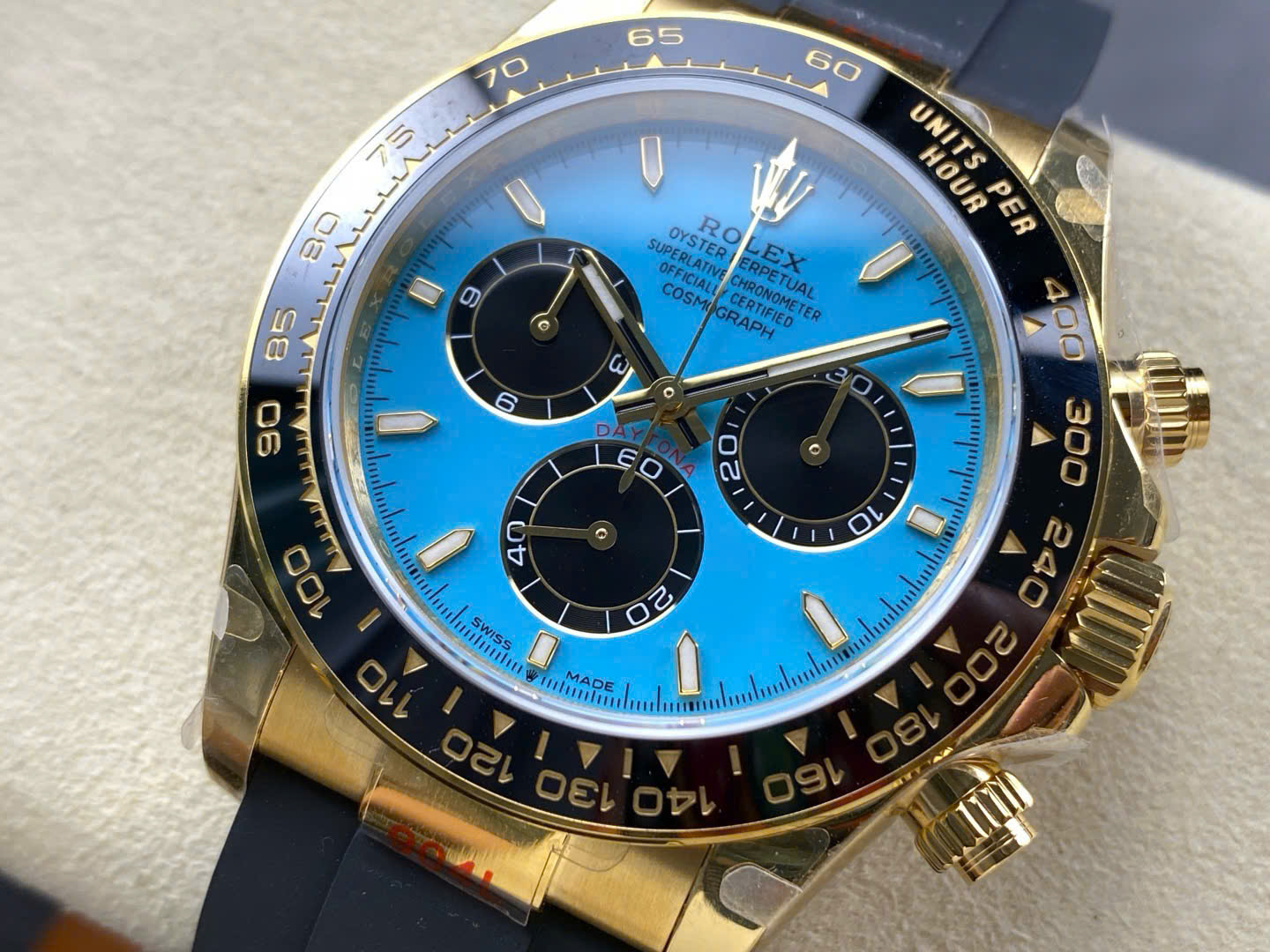 Rolex Cosmograph Daytona 126518LN-001 Replica Watch Blue Dial Weight 152 Grams QF Factory 40mm