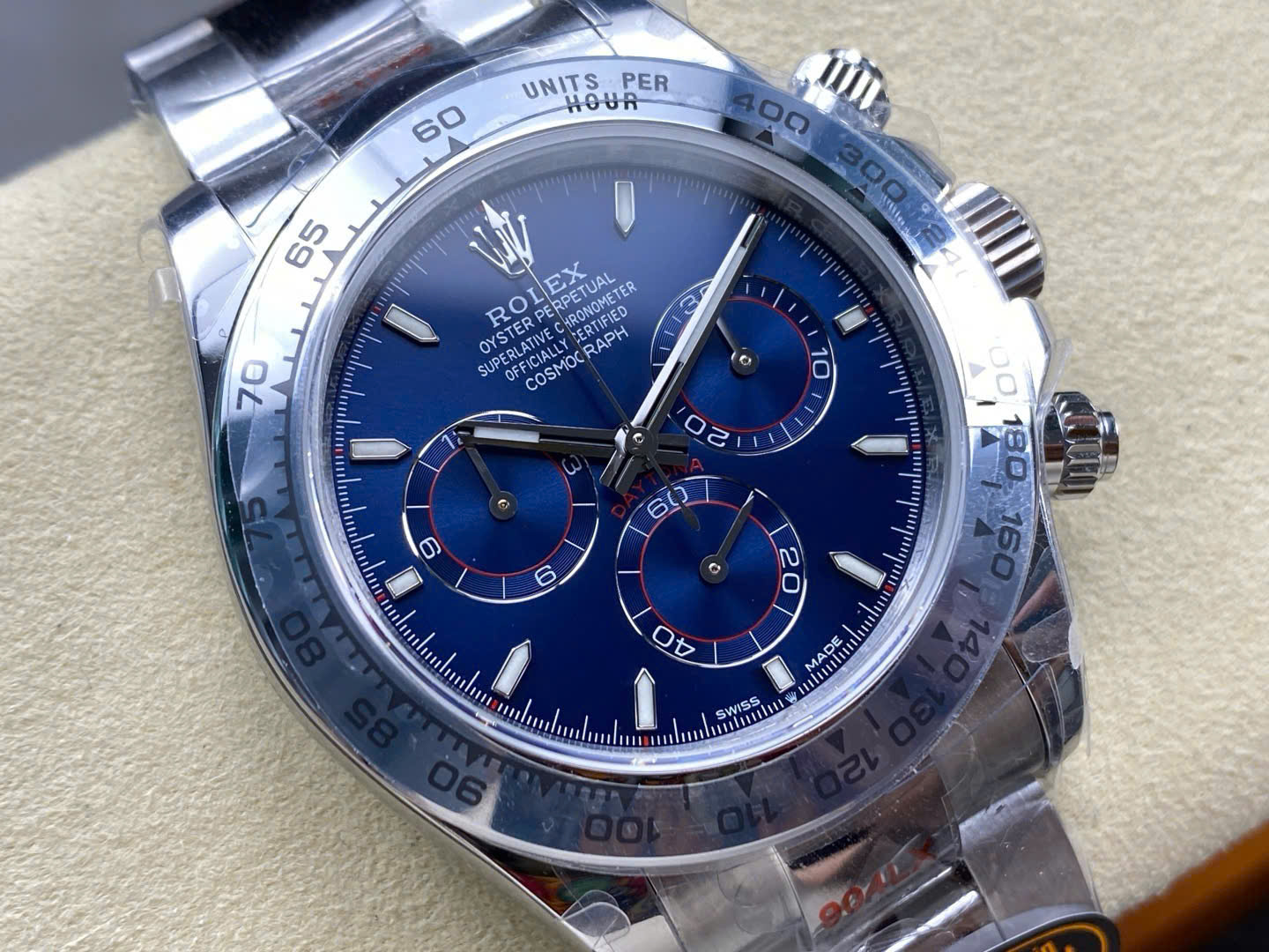Rolex Cosmograph Daytona 126509 Copies Watches Blue Dial Weight 178 Grams QF Factory 40mm