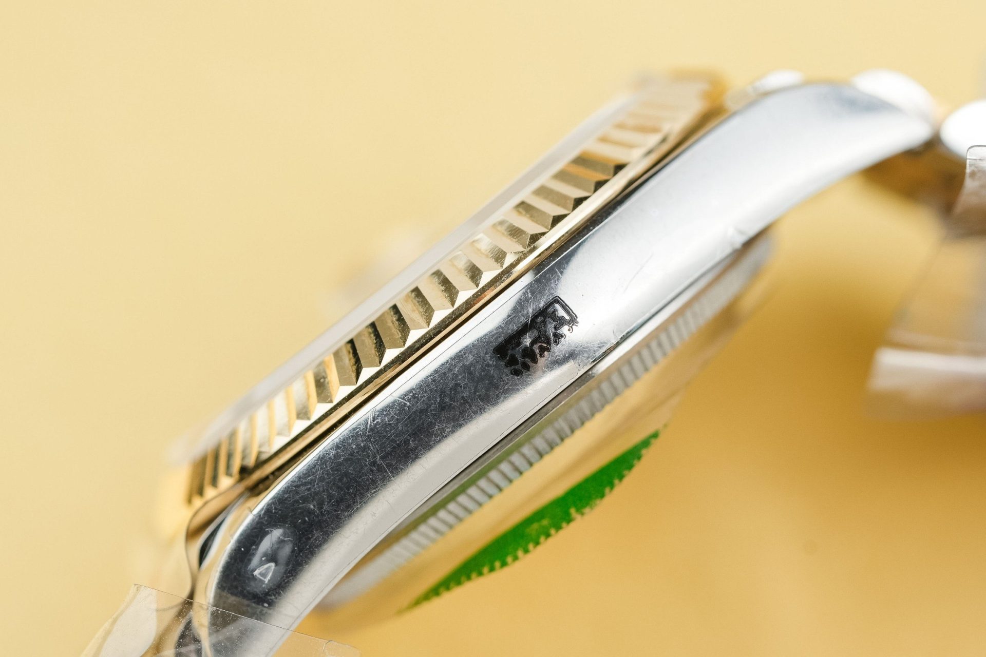 Rolex Best Replica Watch DateJust 126233 Yellow Champagne Fluted Dial Gold Wrapped 36mm