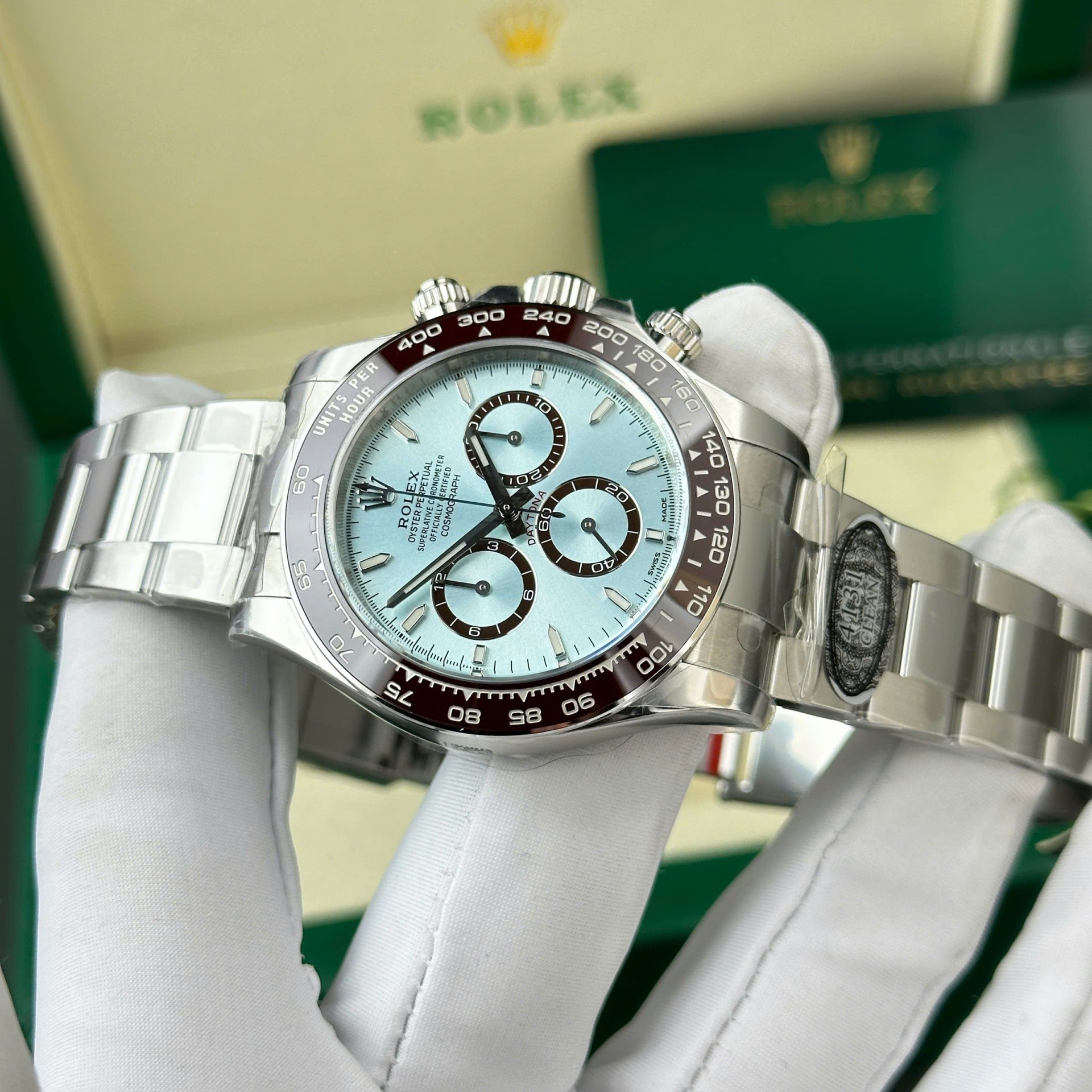 Rolex Cosmograph Daytona 126506 Best Replica Watch Dial Ice Blue Clean Factory 40mm