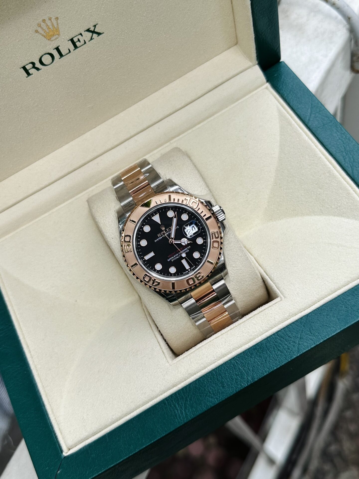 Rolex Yacht Master 126621 Replica 1:1 Watch Black Dial Clean Factory 40mm