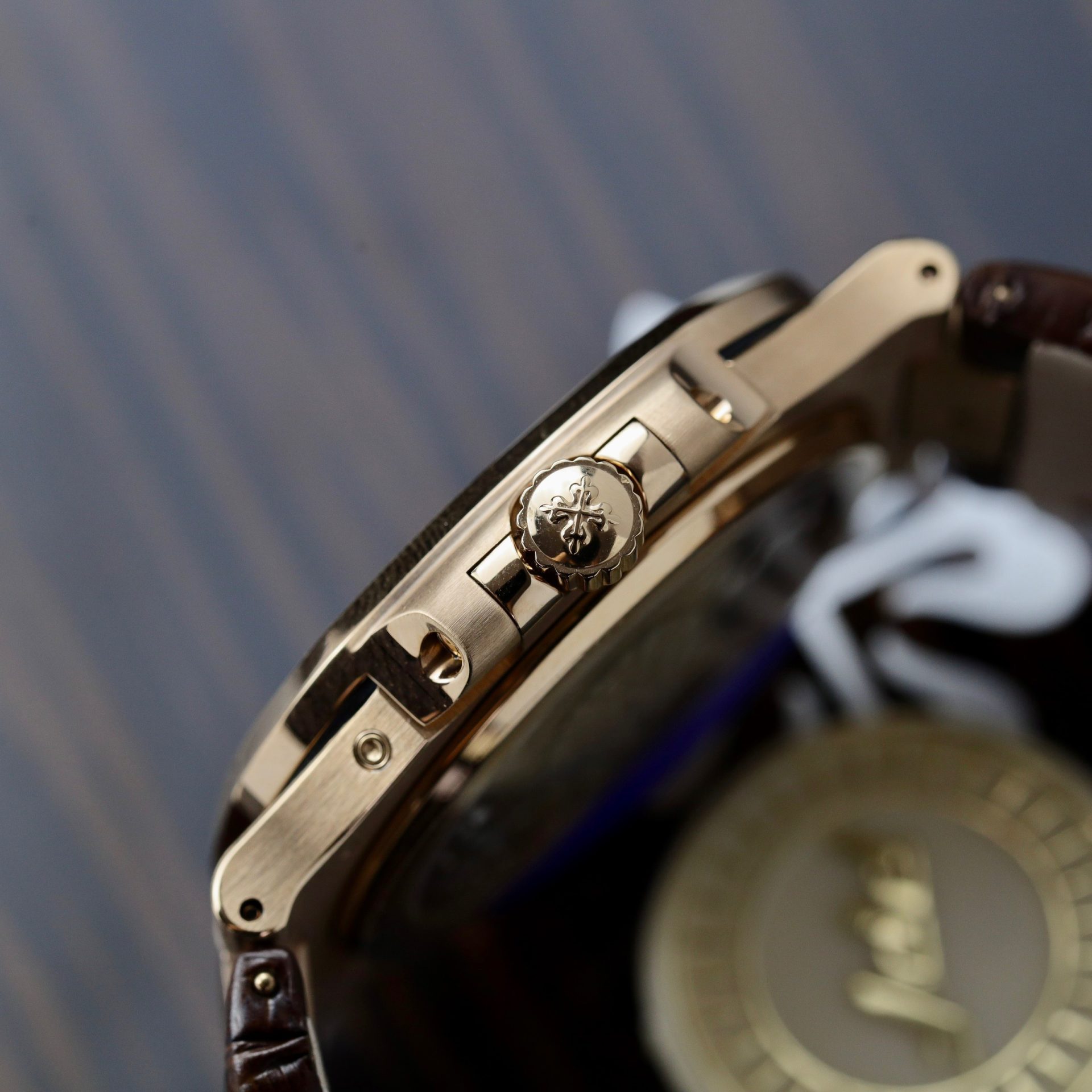 Patek Philippe Replica Watch Nautilus 5712R Rose Gold PPF Factory 40mm