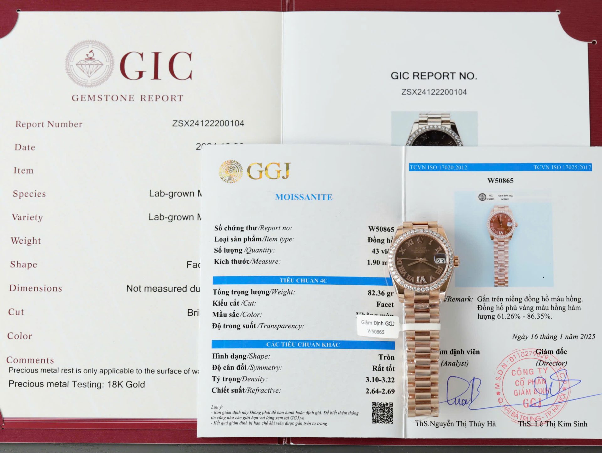 Rolex DateJust Women s Copies Watch Diamonds Moissanite + 18K Gold Wrapped 31mm