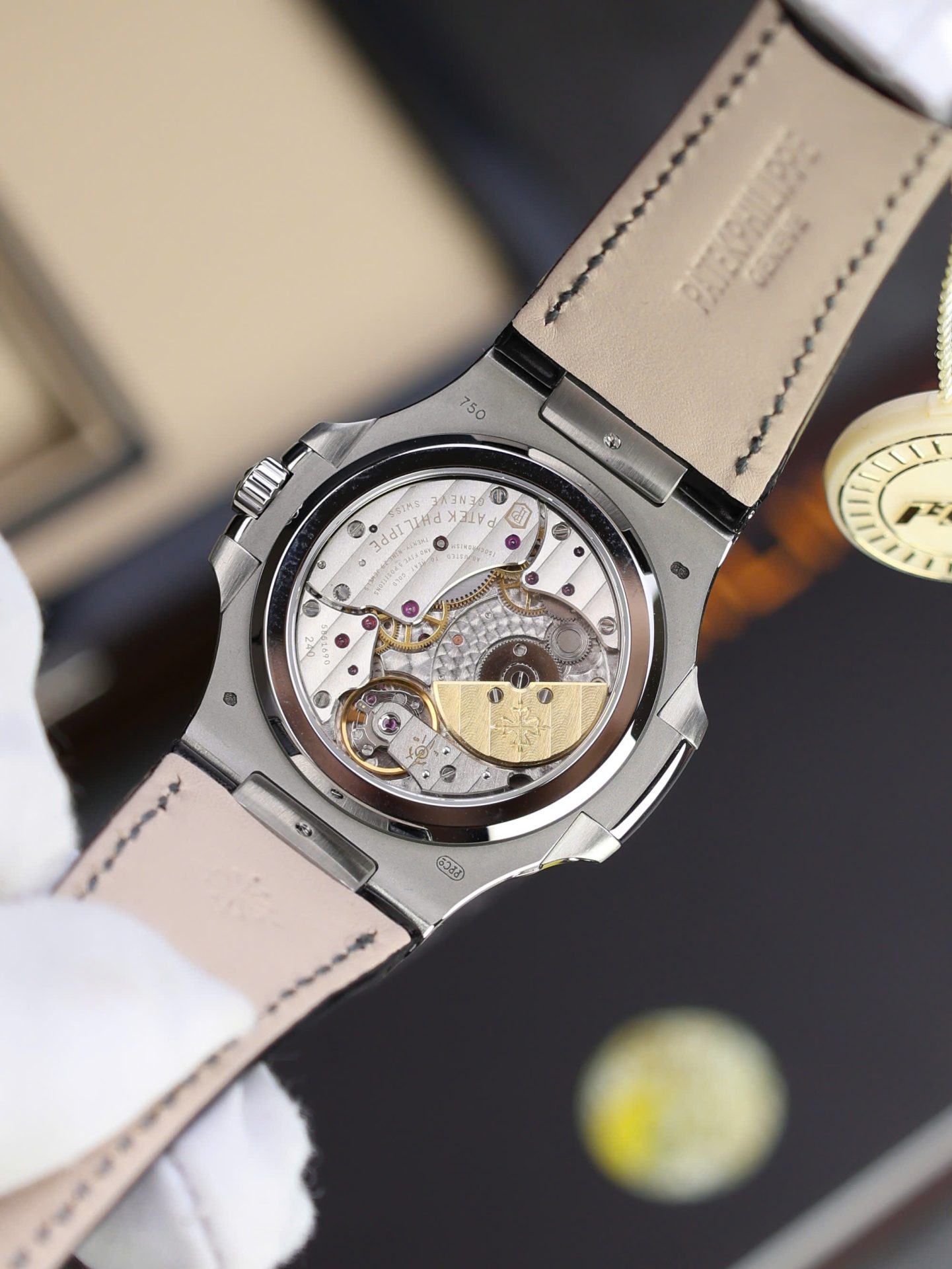 Patek Philippe Nautilus 5724 Blue Dial Replica Watch Full Function PPF Factory 40mm