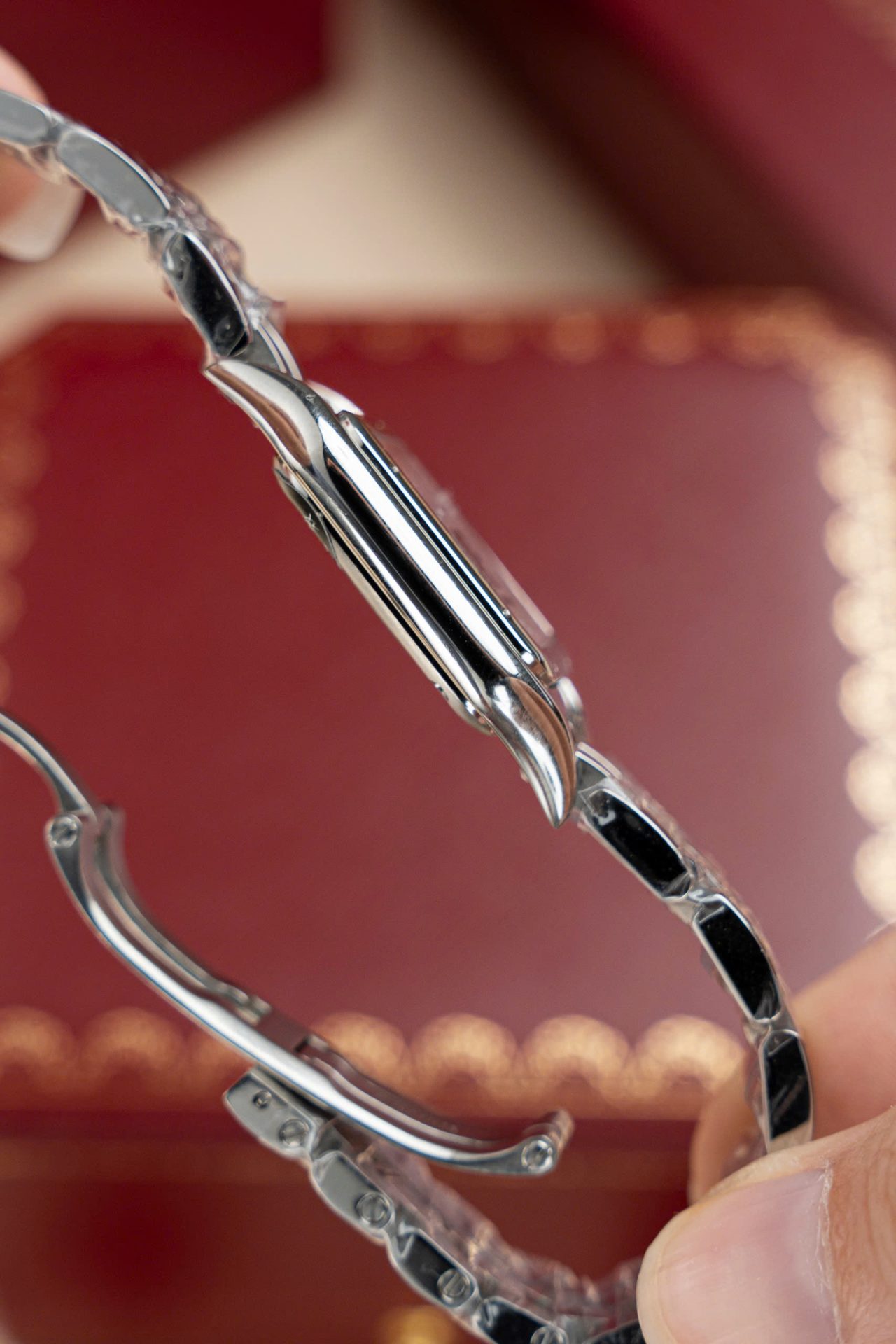 Cartier Clone Watch Panthere WGPN0007 Women White Dial 27x37mm