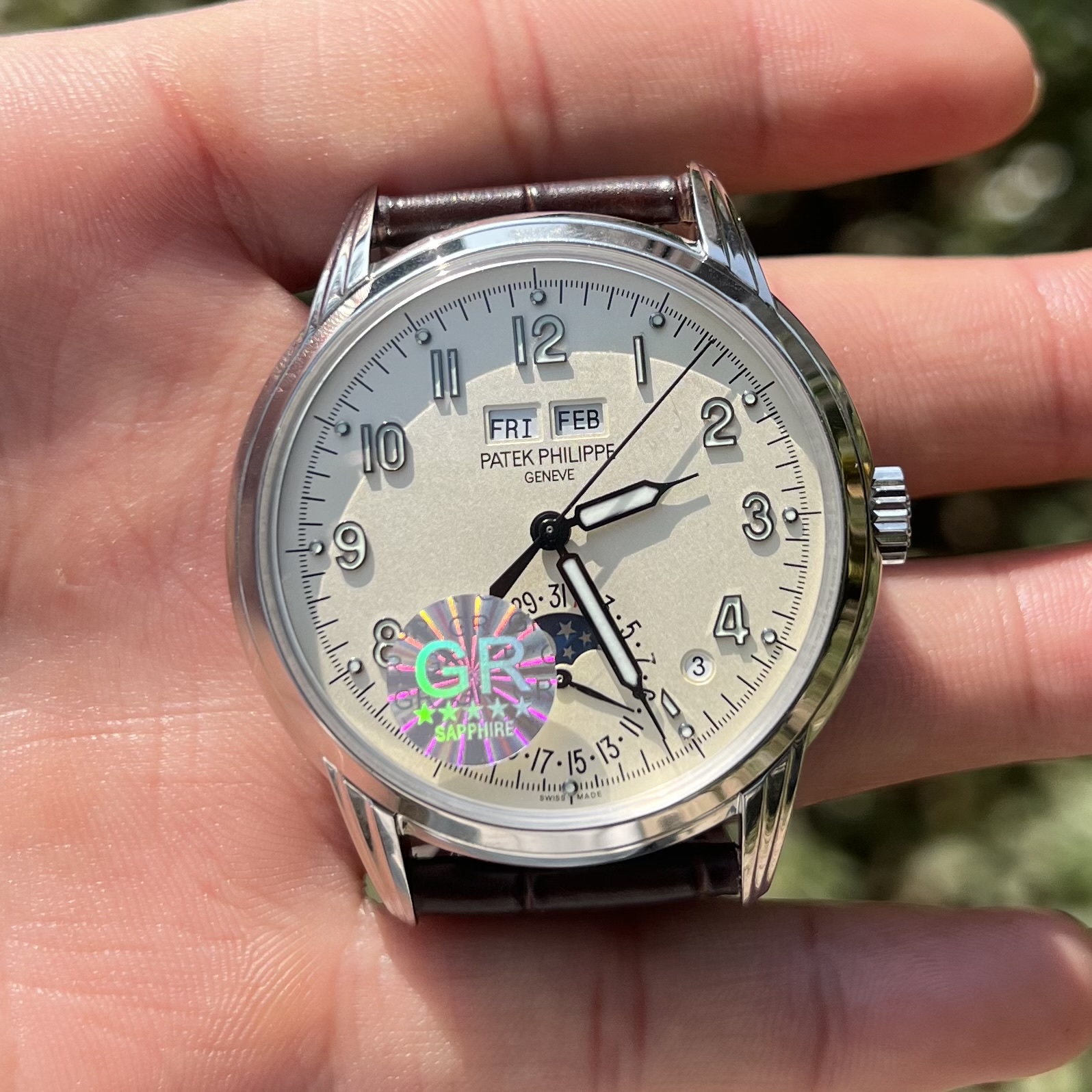 Patek Philippe Complications 5320G Replica Watch Leather Strap 40mm