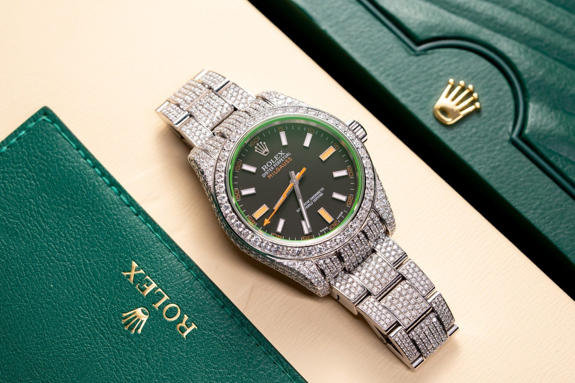 Rolex Best Replica Watch With Moissanite Diamond Hong Kong 41mm