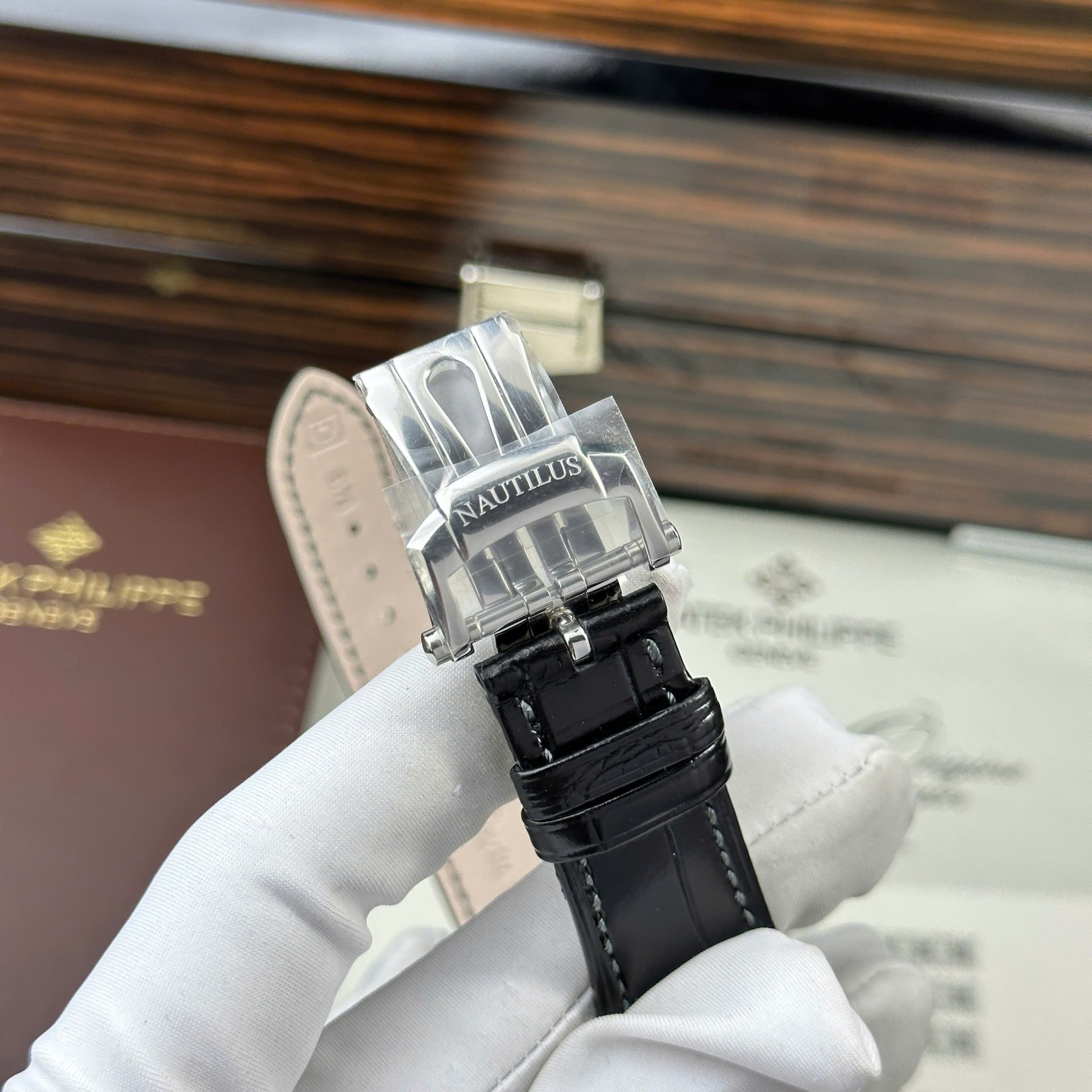 Patek Philippe Nautilus 5722 Replica Watch Blue Dial With Baguette PPF Factory 40mm
