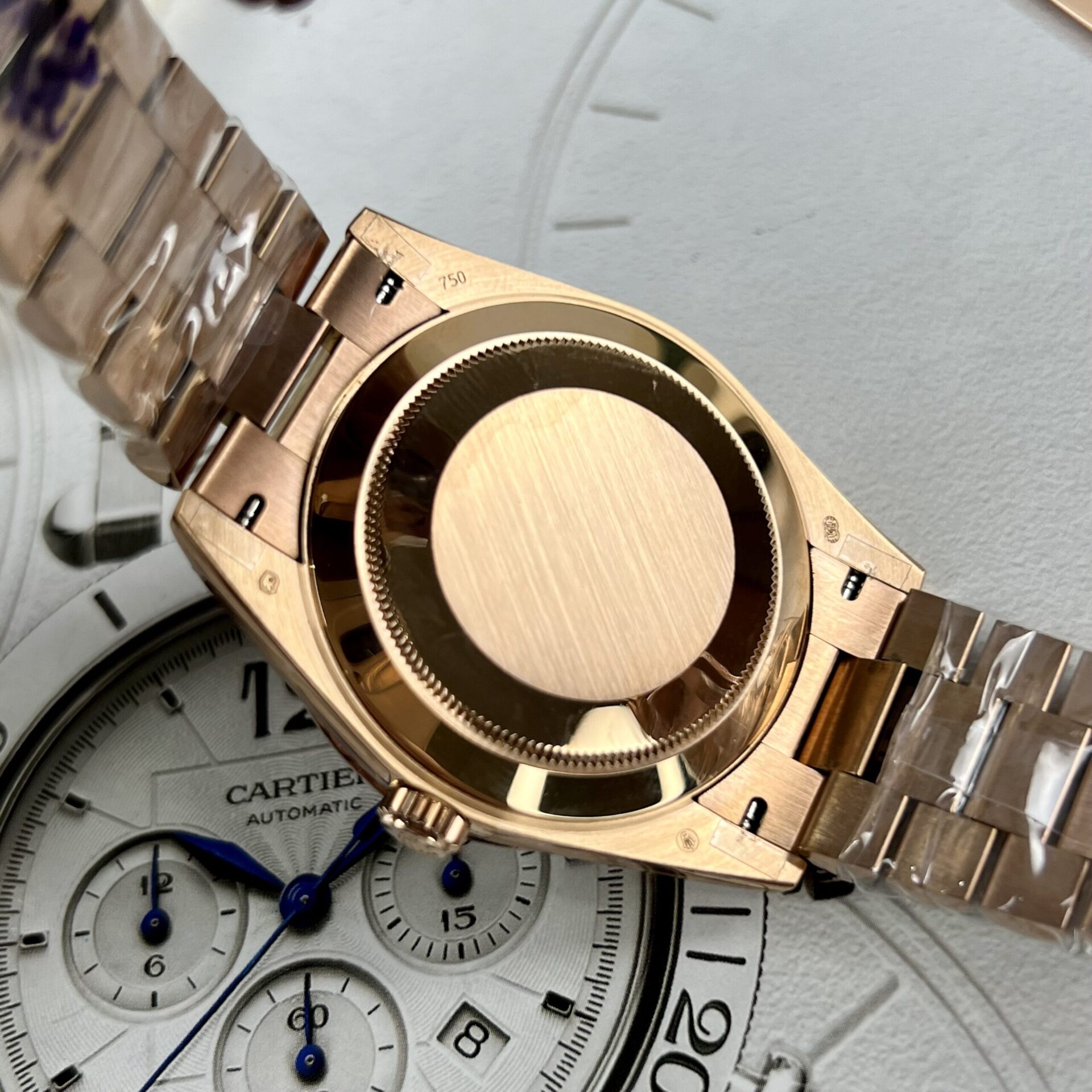 Rolex Day-Date Fake Watch Mother Of Pearl Dial TW Factory 40mm