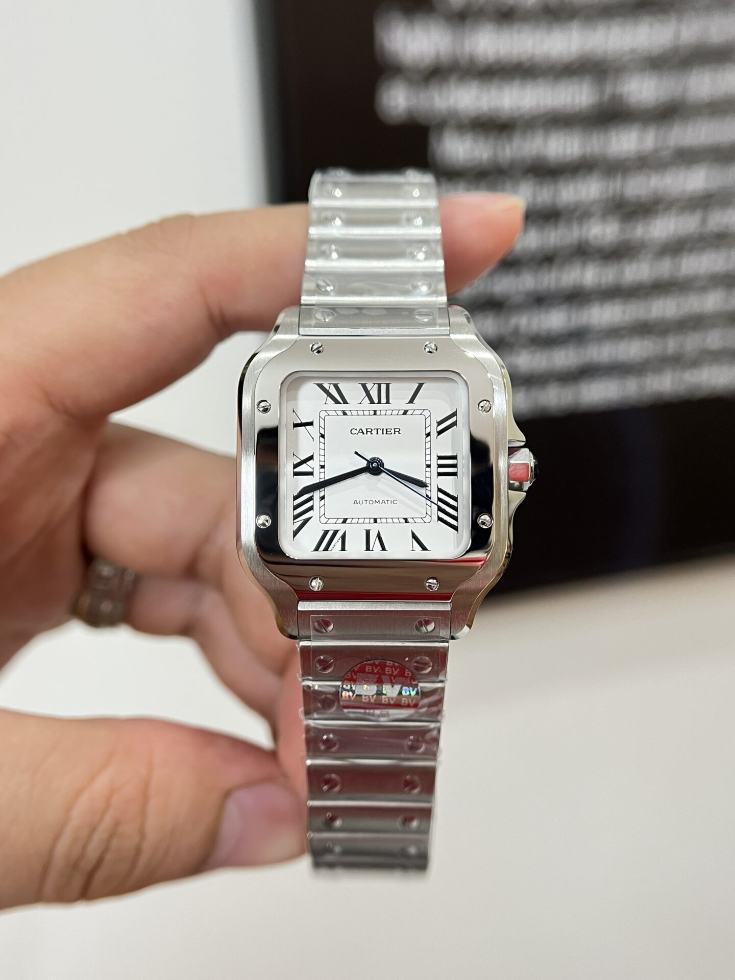 Cartier Santos WSSA0029 Replica 1:1 Watch BV Factory 35mm