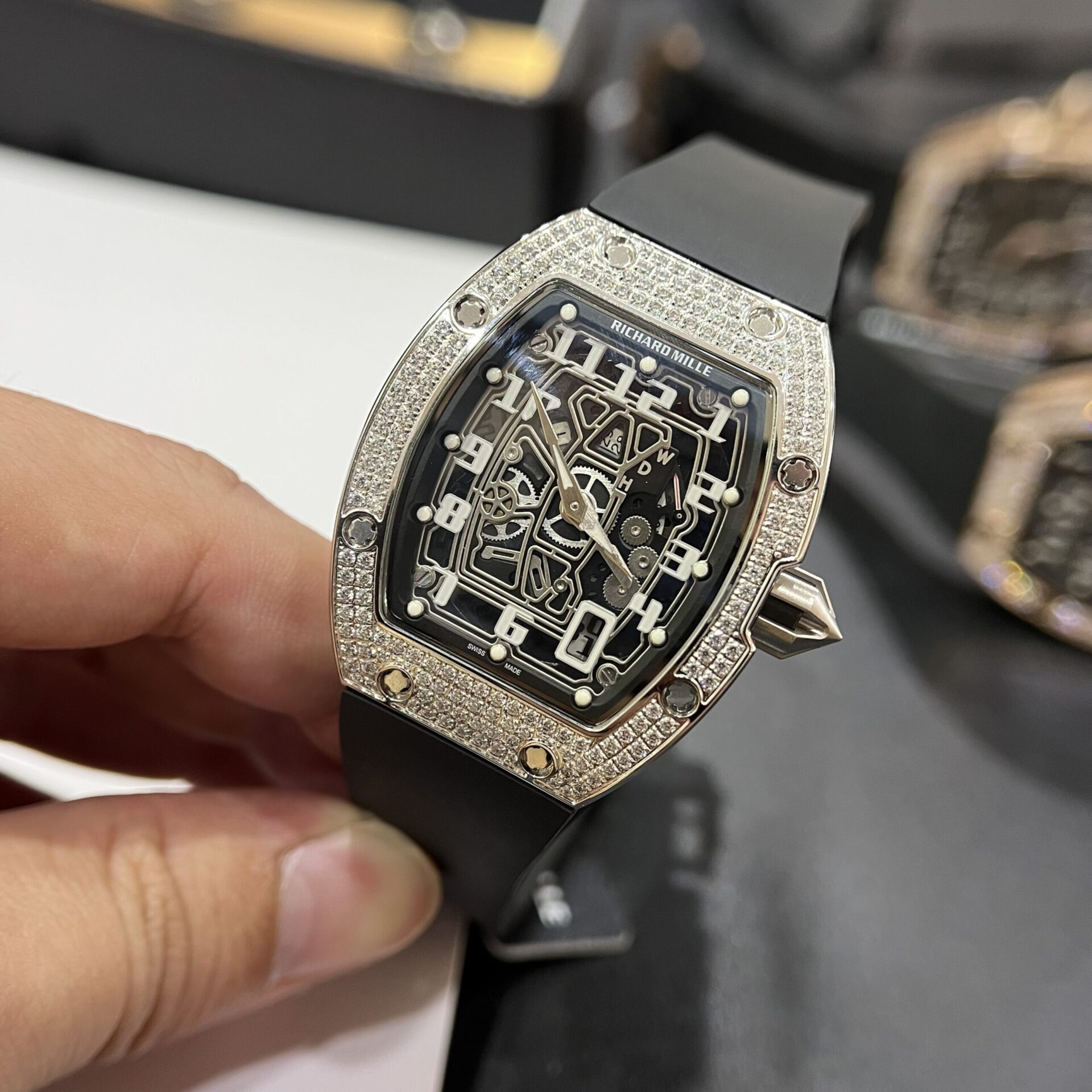 Richard Mille Replica Watch RM67-01 Rubber Strap 40mm