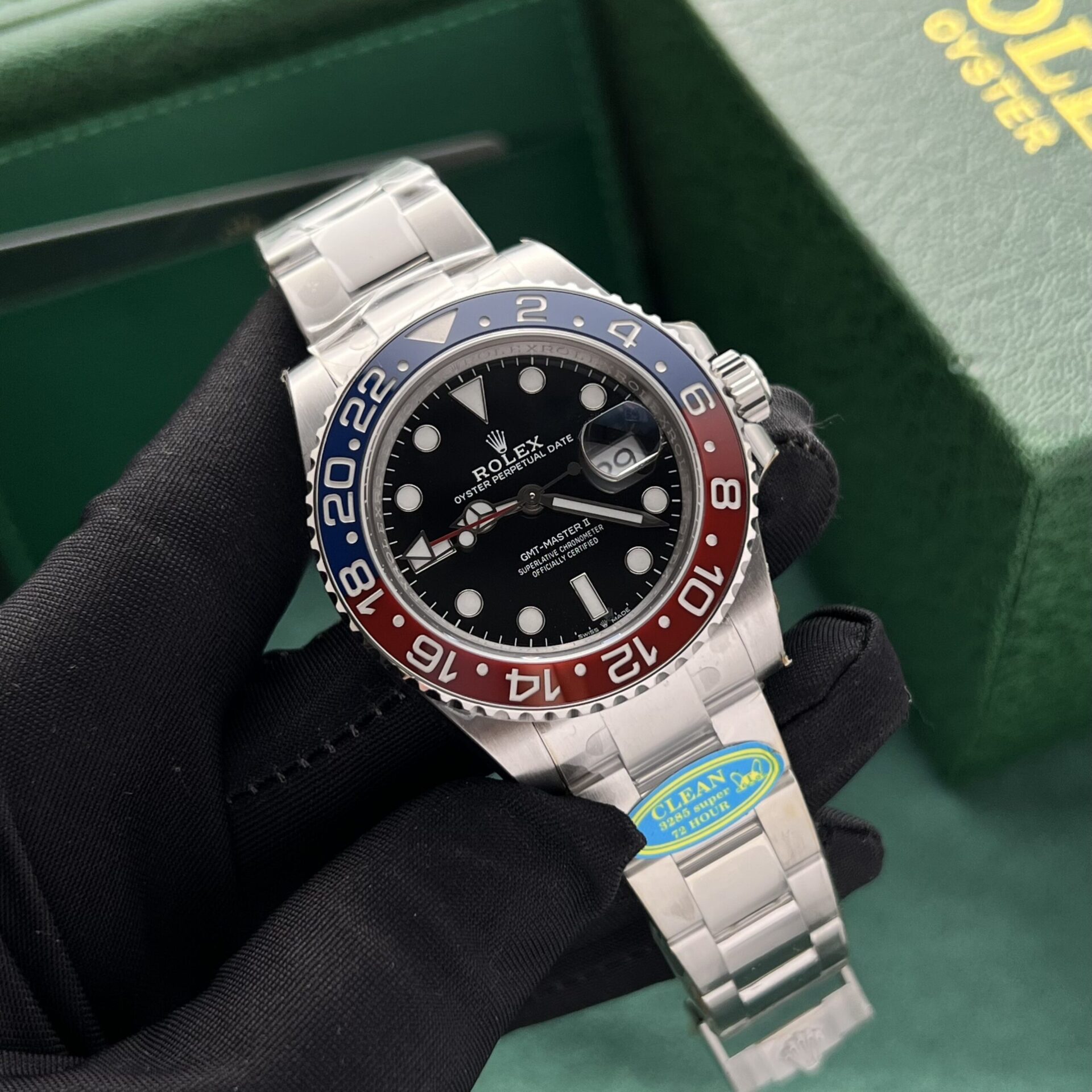Rolex Replica Watches GMT-Master II 116719BLRO Pepsi Clean Factory 40mm