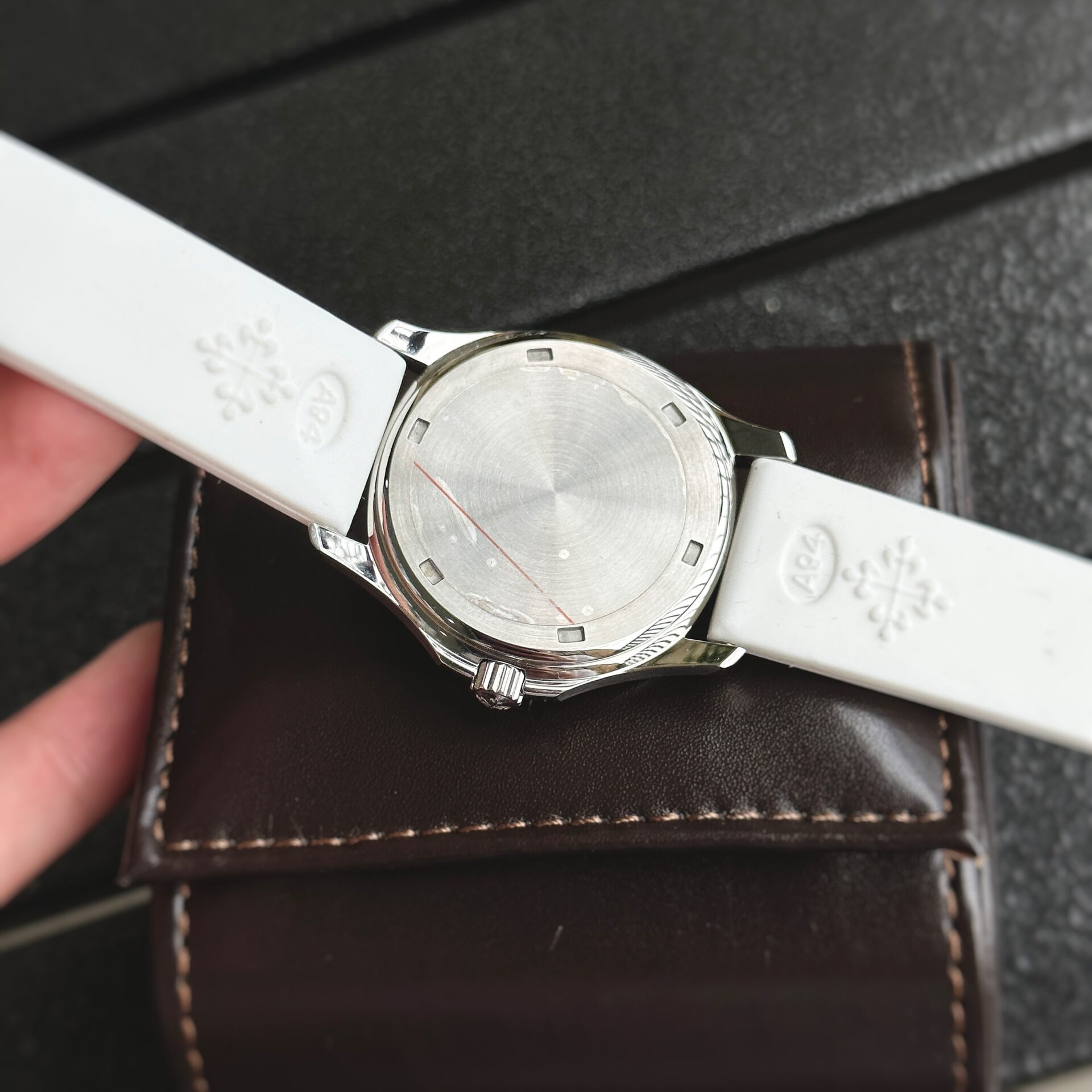 Patek Philippe Fake Watches Aquanaut 5067 White Dial PPF Factory 35.6mm