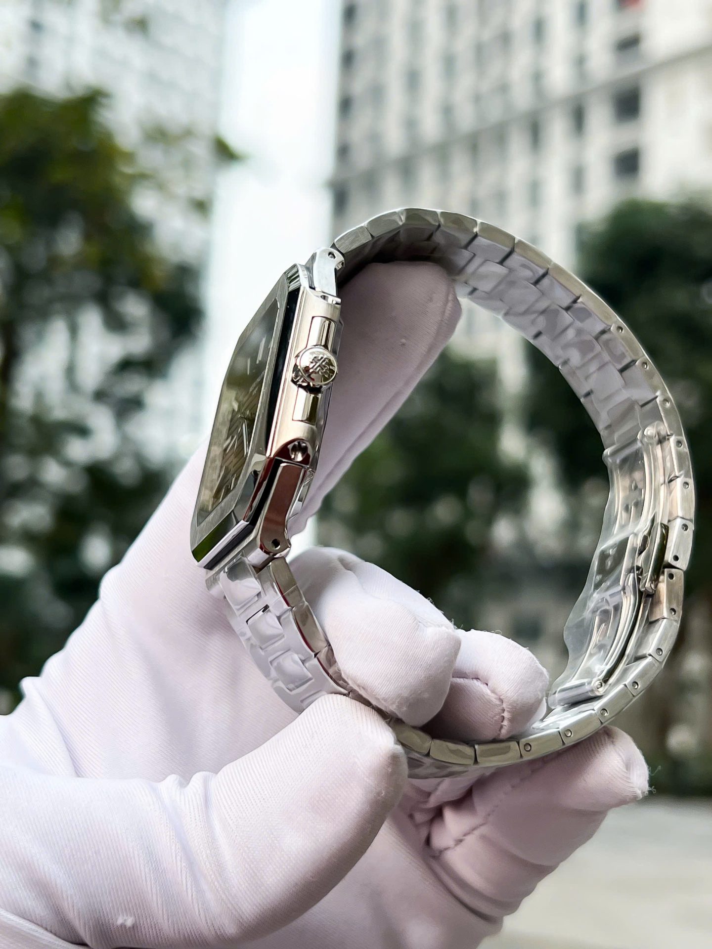 Patek Philippe Best Replica Watch Cubitus 5821 Green Dial 45mm