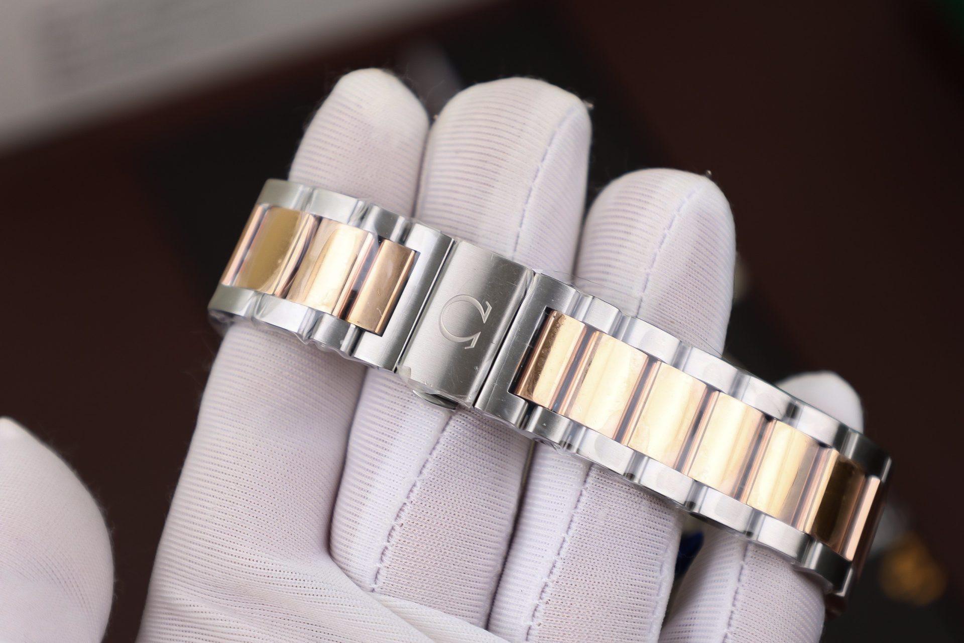 Omega Seamaster GMT Replica Watch Chocolate Dial VSF 41.5mm