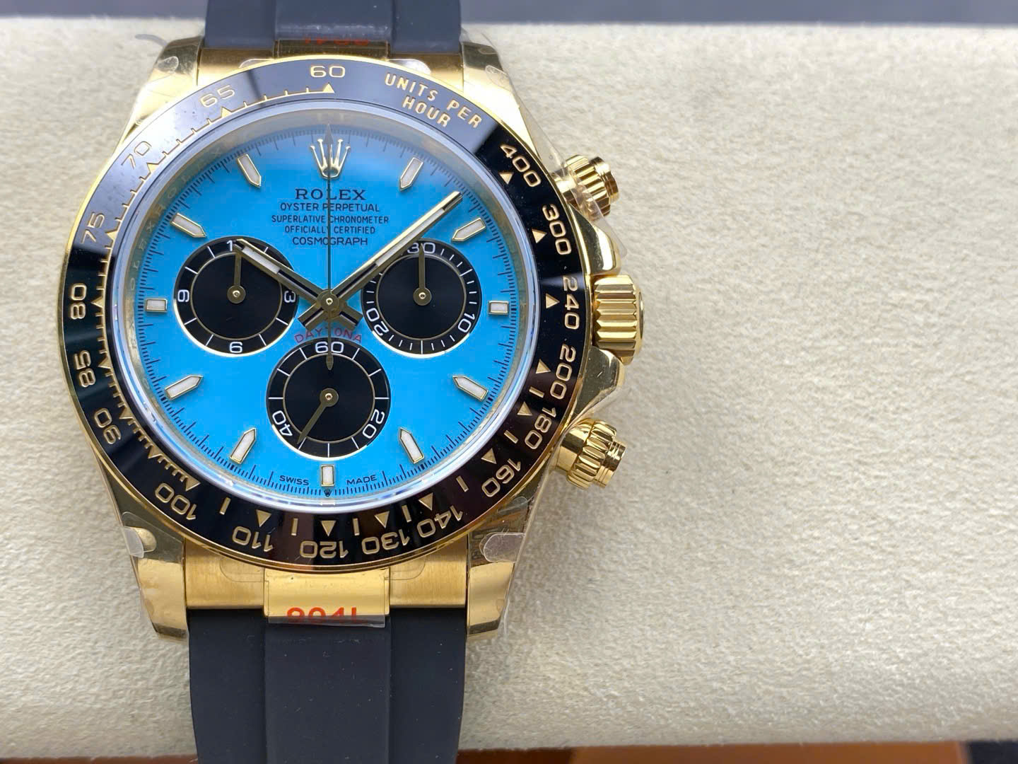 Rolex Cosmograph Daytona 126518LN-001 Replica Watch Blue Dial Weight 152 Grams QF Factory 40mm