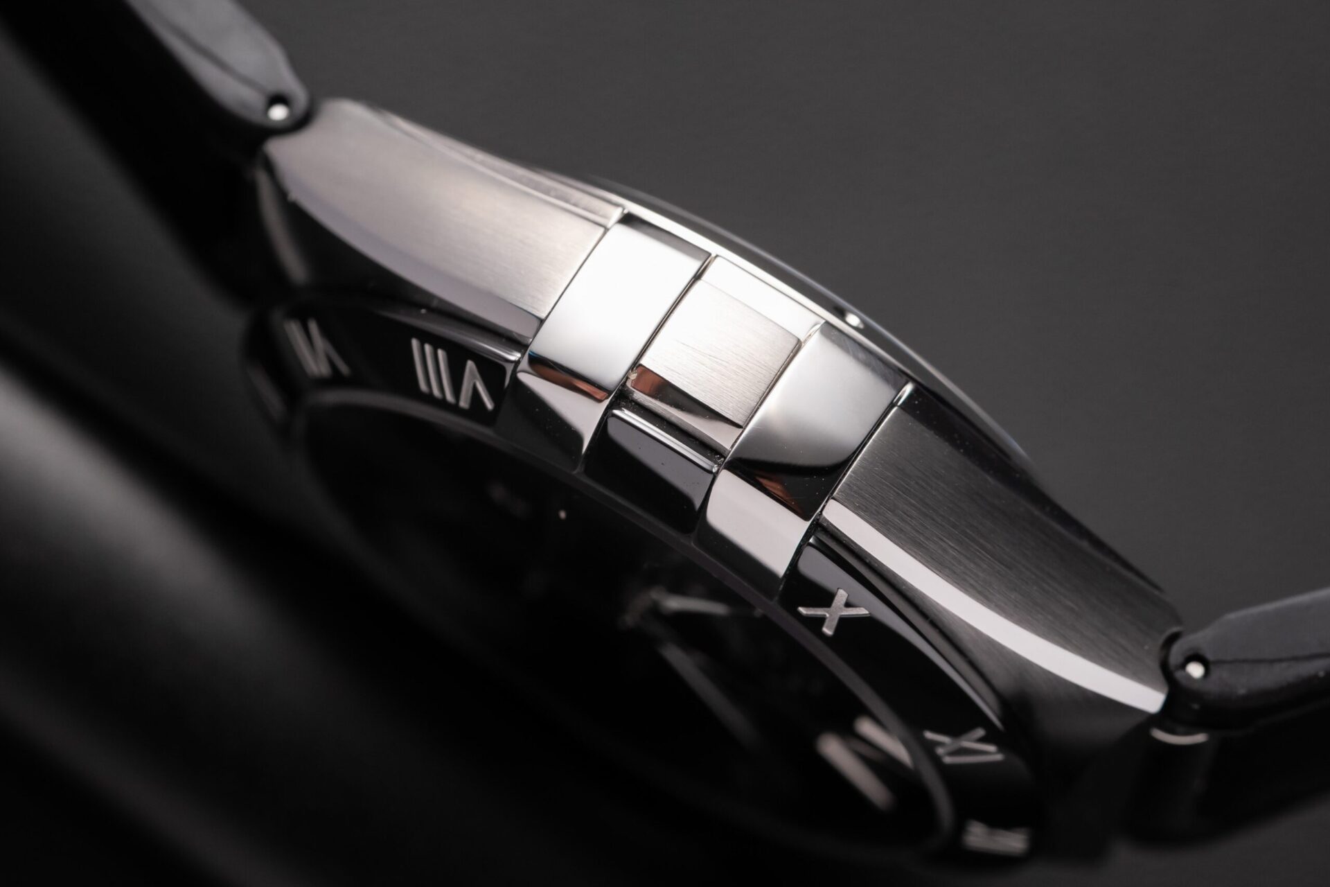 Omega Constellation Replica Watch Black Dial Leather Strap 42mm