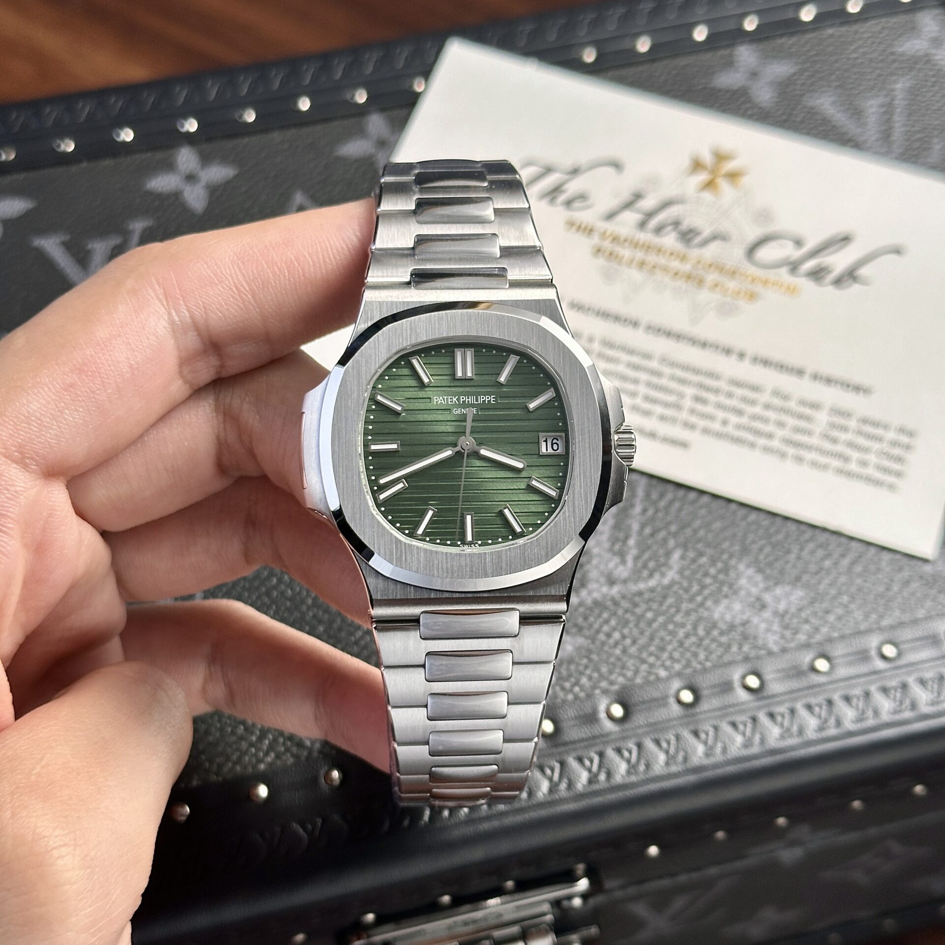 Patek Philippe Nautilus 5711 Green Dial Rep 1:1 Watch Factory 3K 40mm