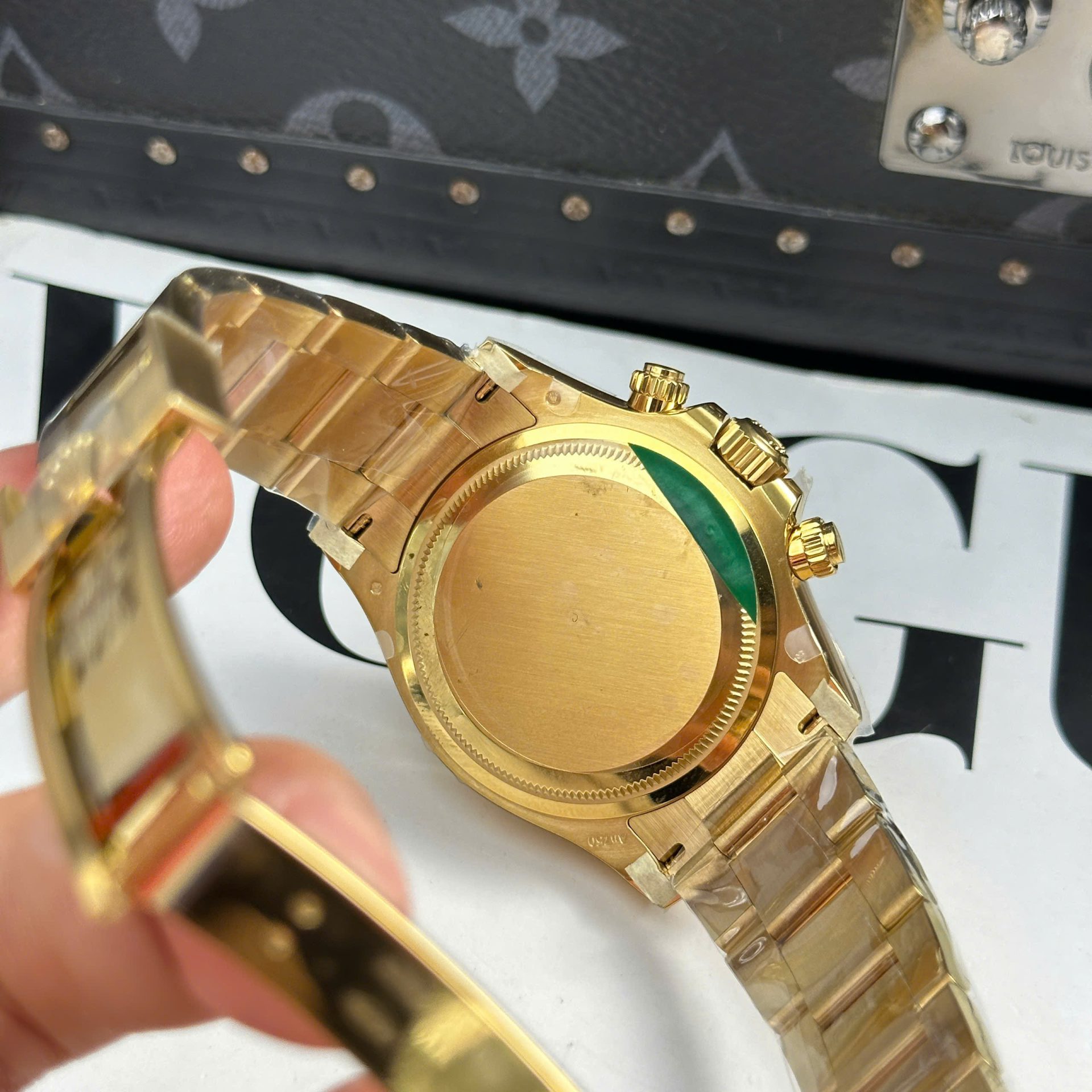 Rolex Daytona 126508 Dial Green Best Replica Watch Oyter Strap THB Factory 40mm