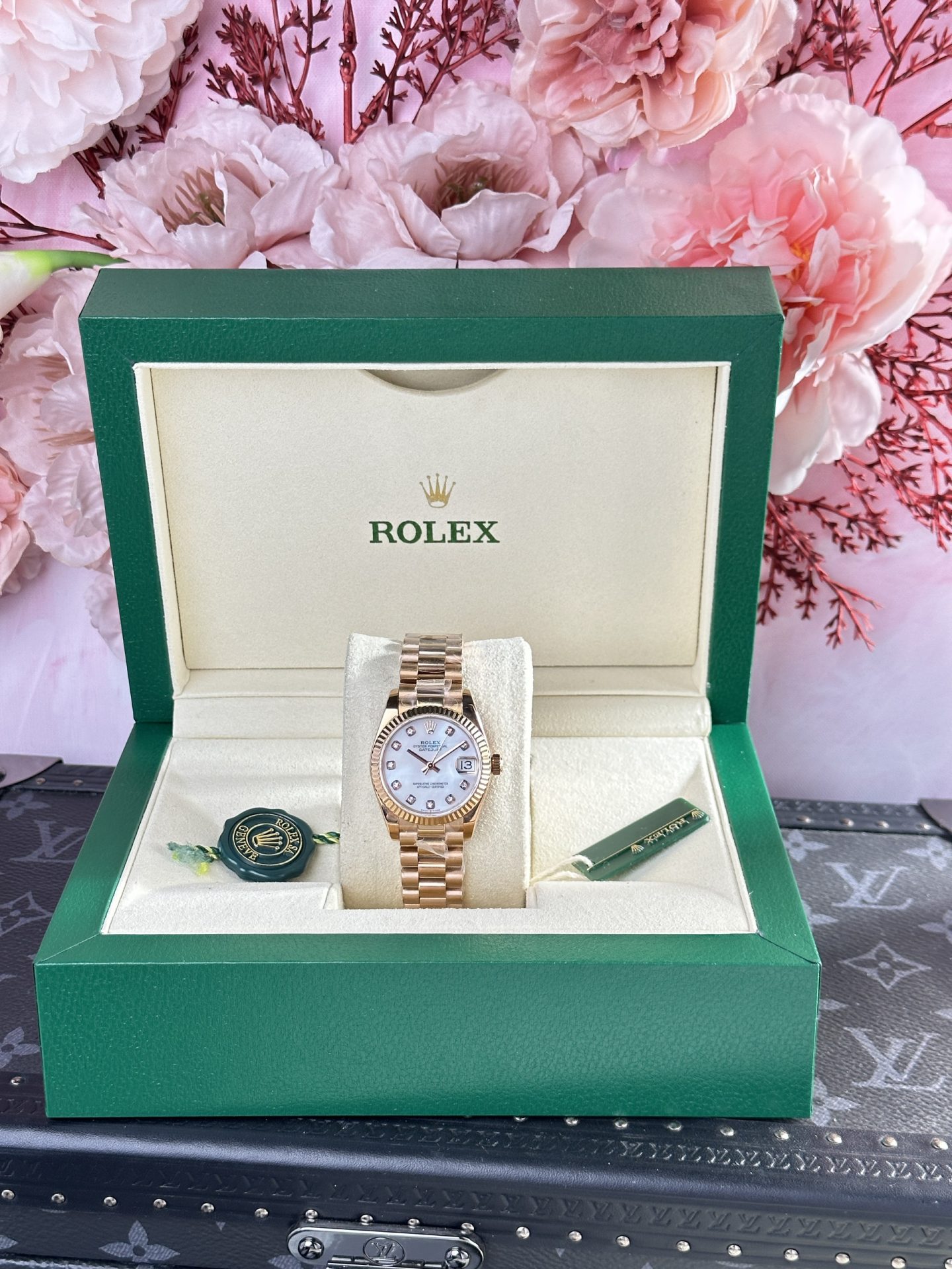 Rolex DateJust 278275 Replica Watches Mother Of Pearl Dial 31mm