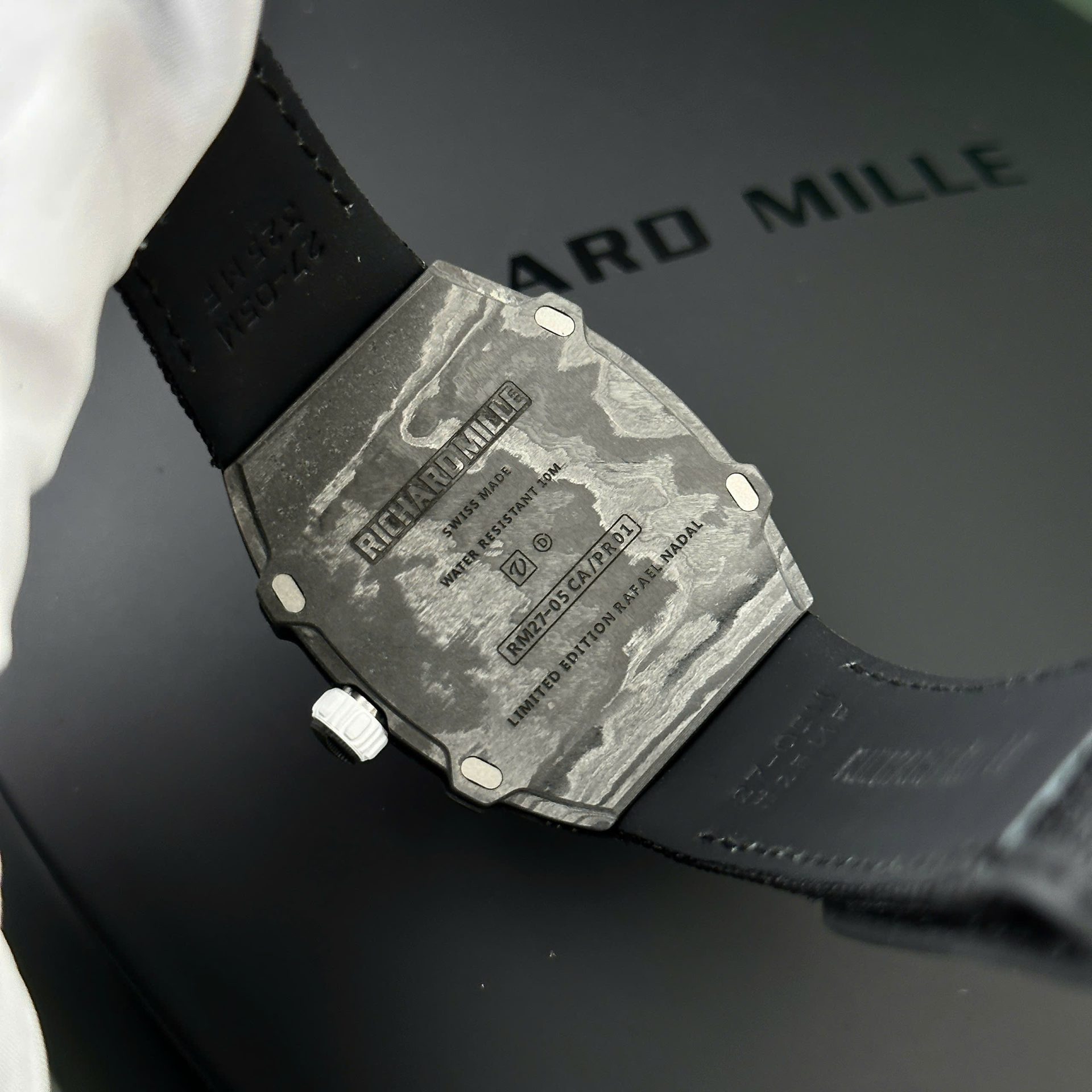 Richard Mille RM27-05 Carbon Replica Watches Best Quality 38x48mm