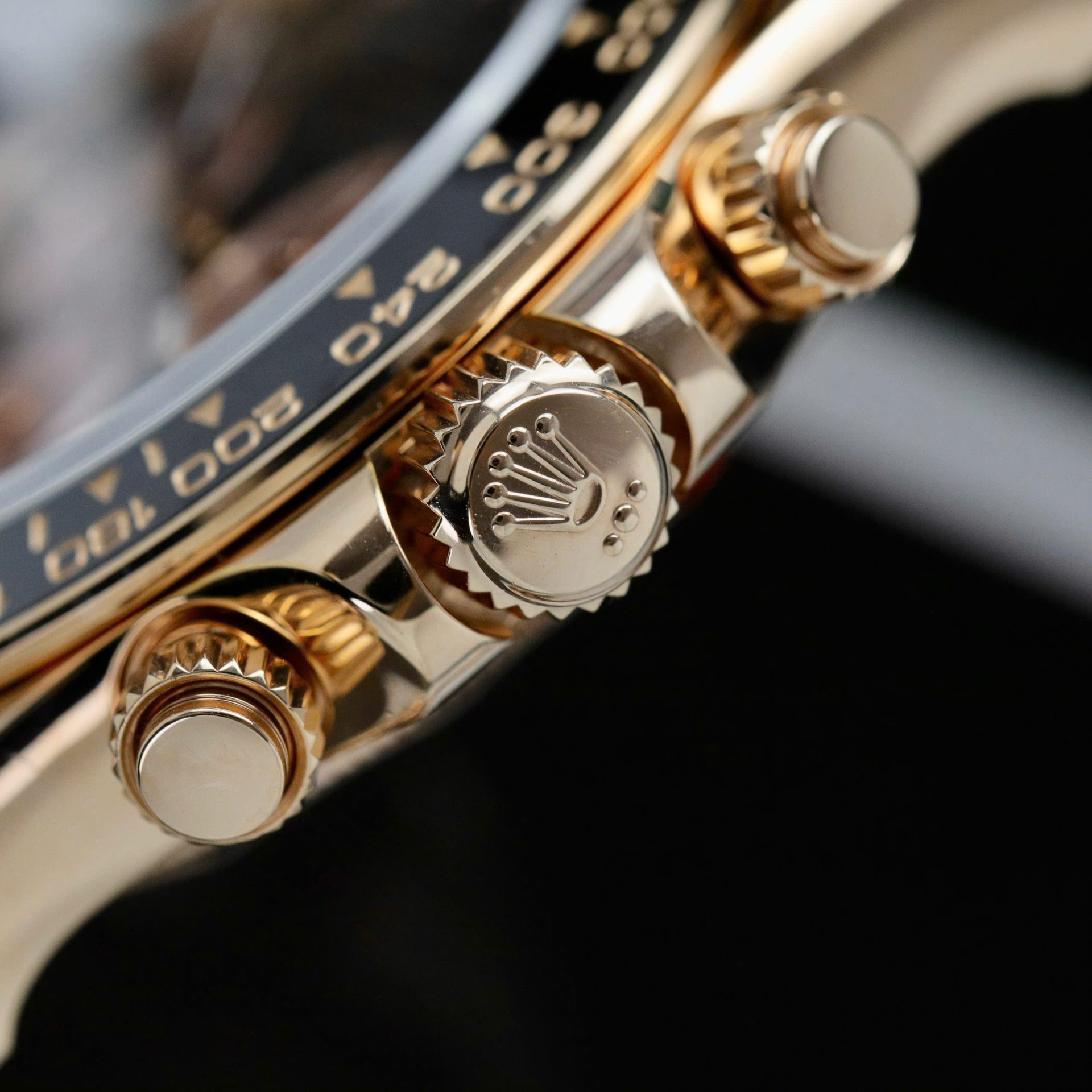 Rolex Daytona 126515 Dial Black Replica Watch Weight 163Gram Custom Gold Wrapped 40mm