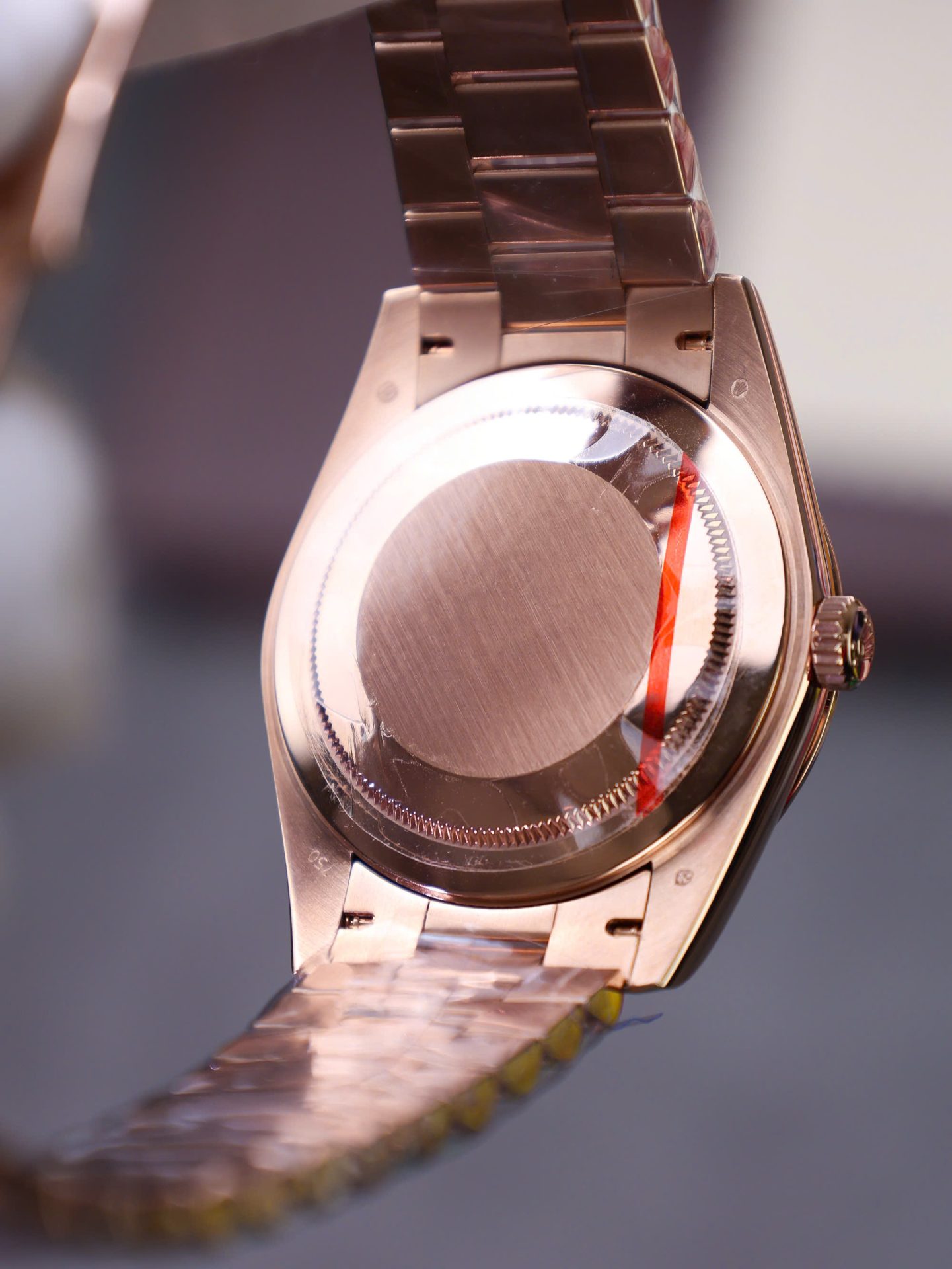 Rolex Day-Date Copies Watches Moissanite Diamonds + 18K Gold Wrapped Custom GM Factory 40mm