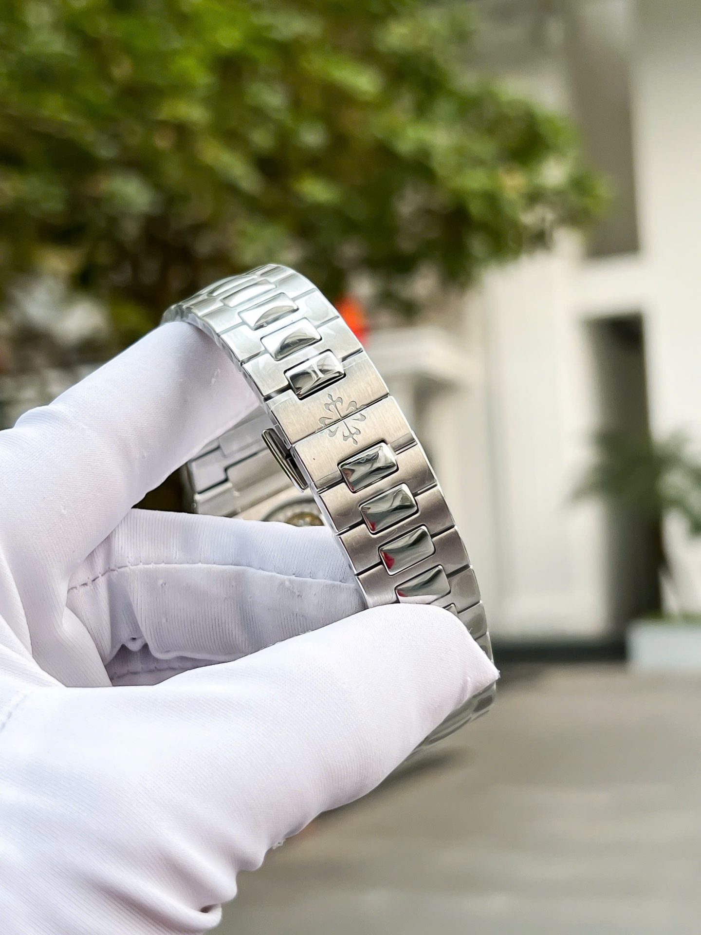 Patek Philippe Cubitus 5821 Best Replica 11 Watch Dial Blue Metal Wire 45mm