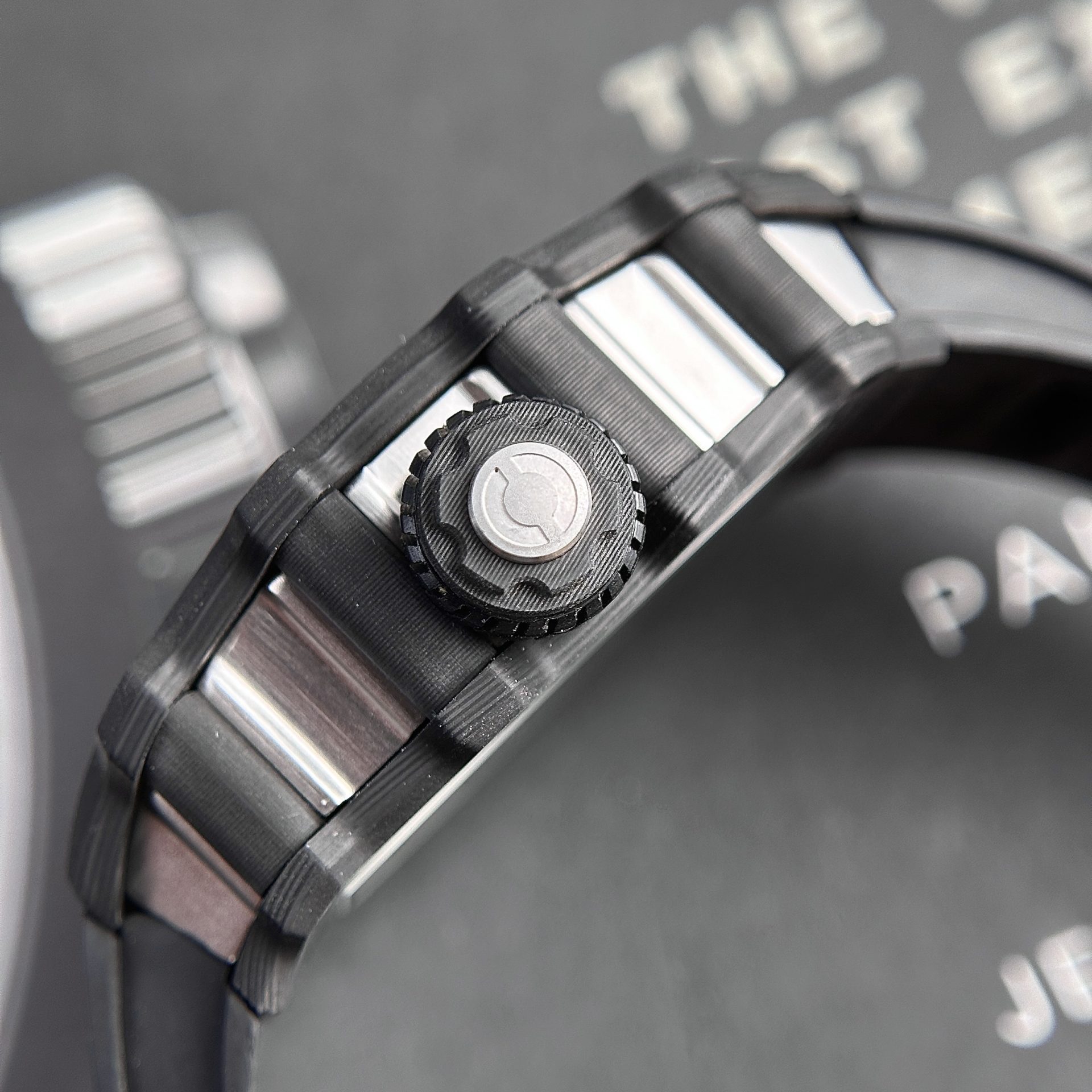 Richard Mille Replica Watch RM21-02 Tourbillon Aerodyne Rubber Strap 43mm