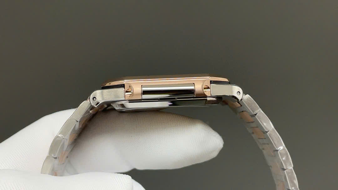 Patek Philippe Cubitus 5821 Demi Rose Gold Best Replica Watch Dial Chocolate 45mm