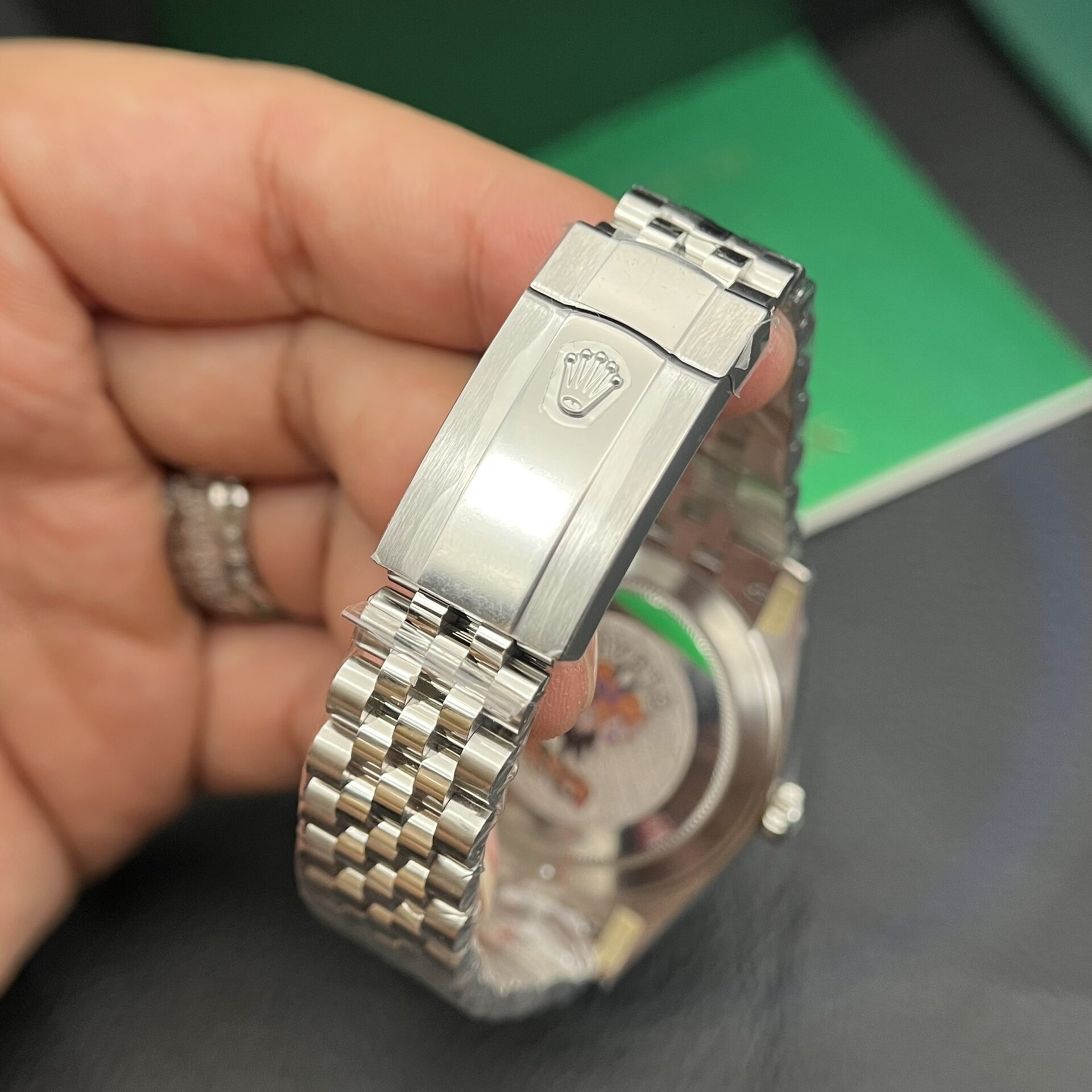 Rolex Datejust 126234 Green Dial High Quality Replica Watch VS Factory 36mm