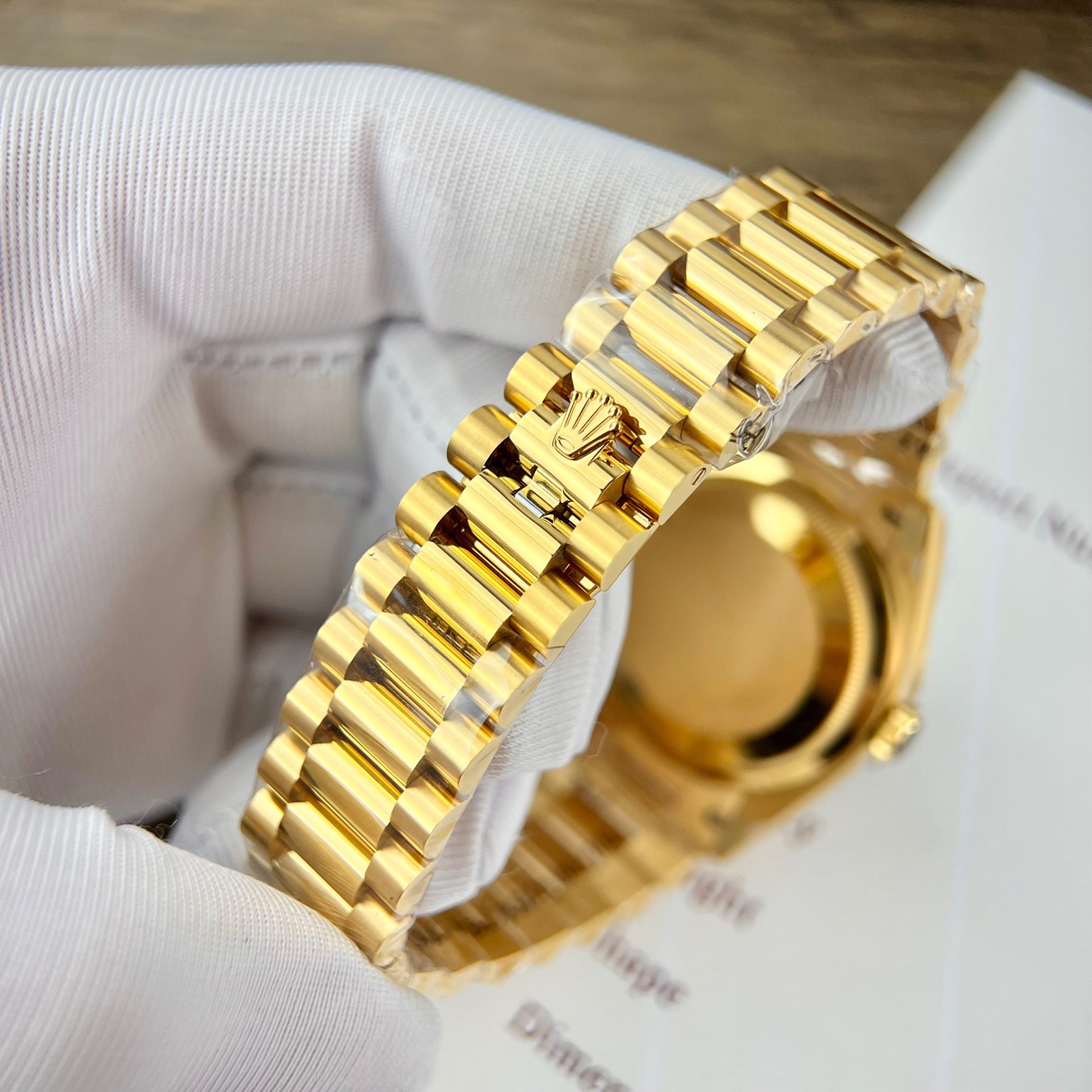 Rolex Fake Watch Day-Date Meteorite Dial RA Factory 36mm