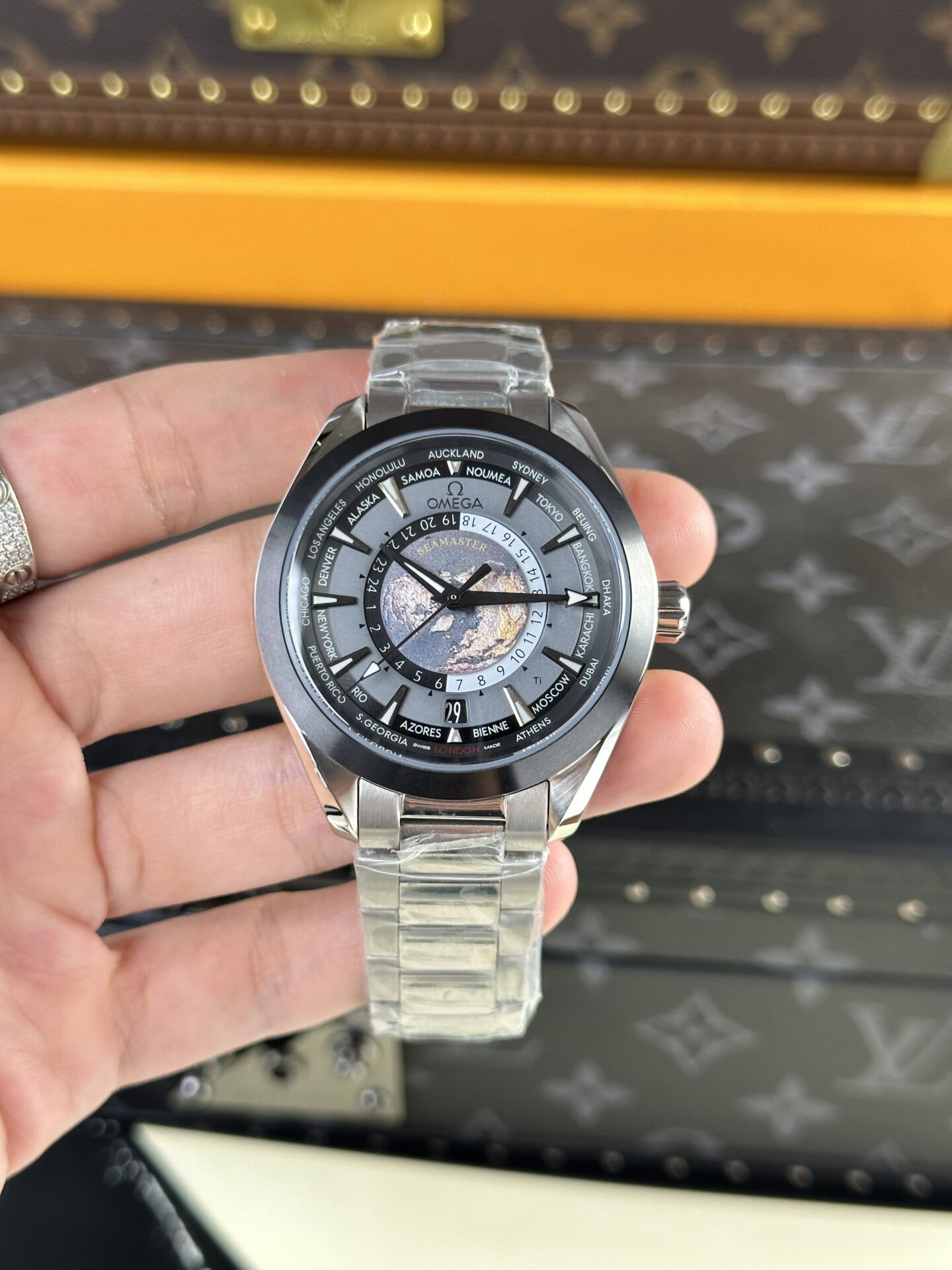 Omega Best Replica Watch Seamaster Aqua Terra Gray Dial 43mm