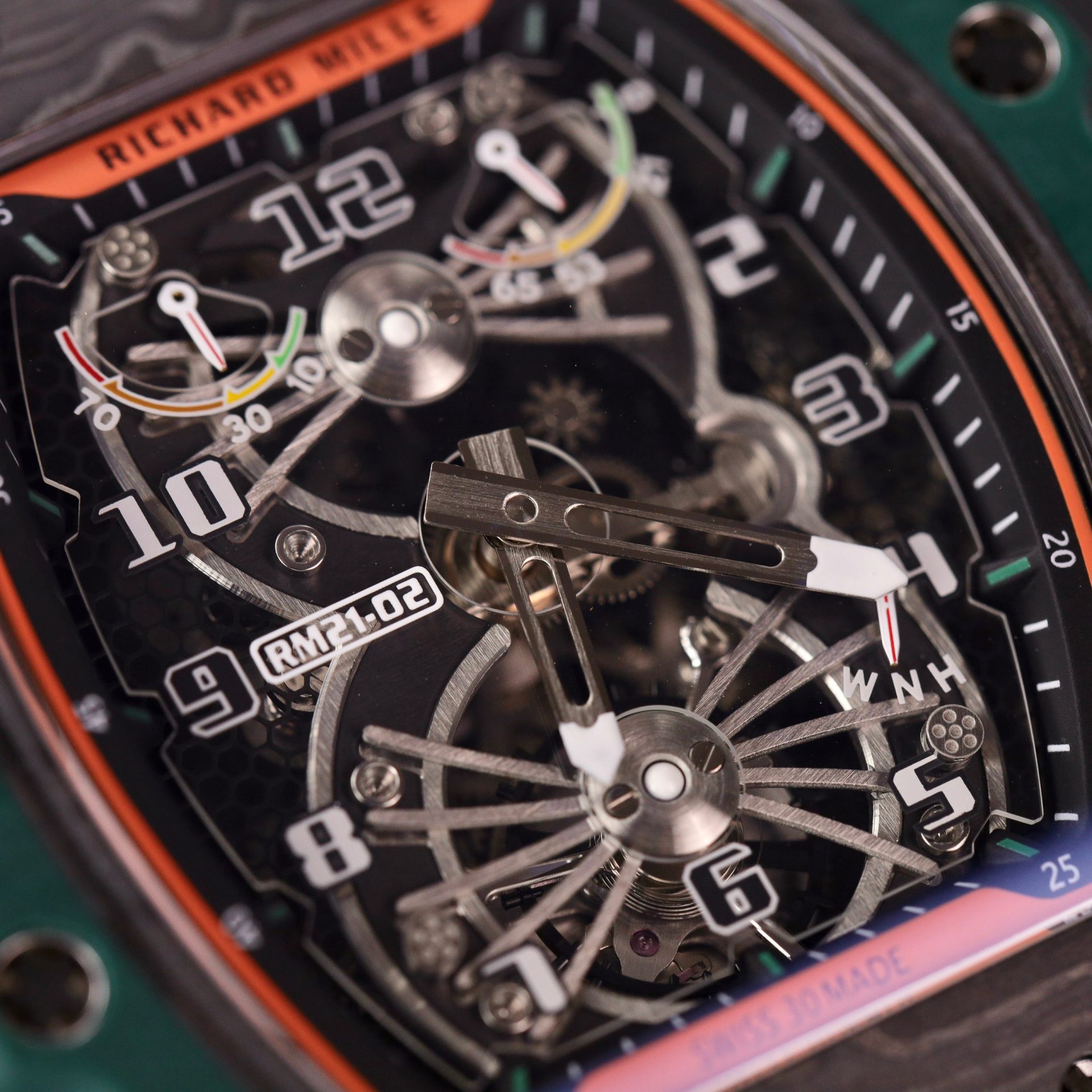 Richard Mille Replica Watch RM21-01 Tourbillon Carbon RM Factory 43mm