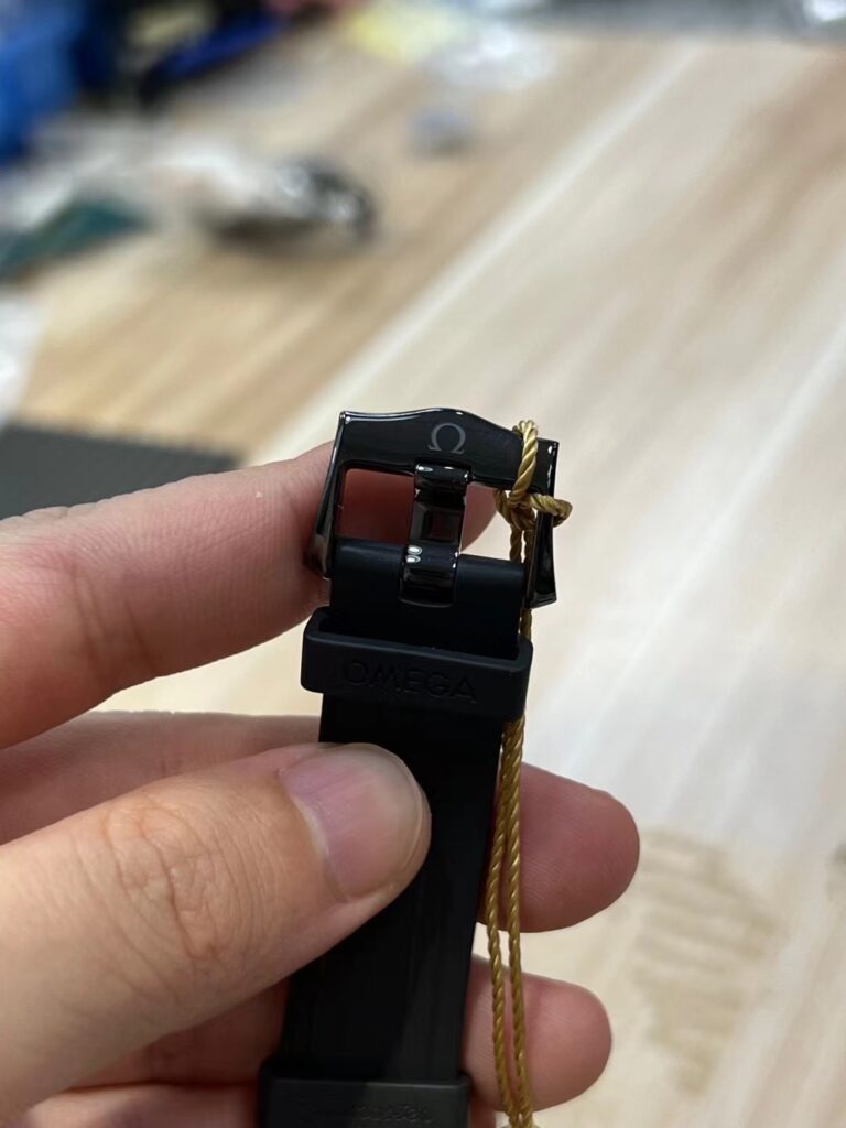 Omega Seamaster Replica Watch Black Ceramic Case Rubber Strap VS Factory 42mm