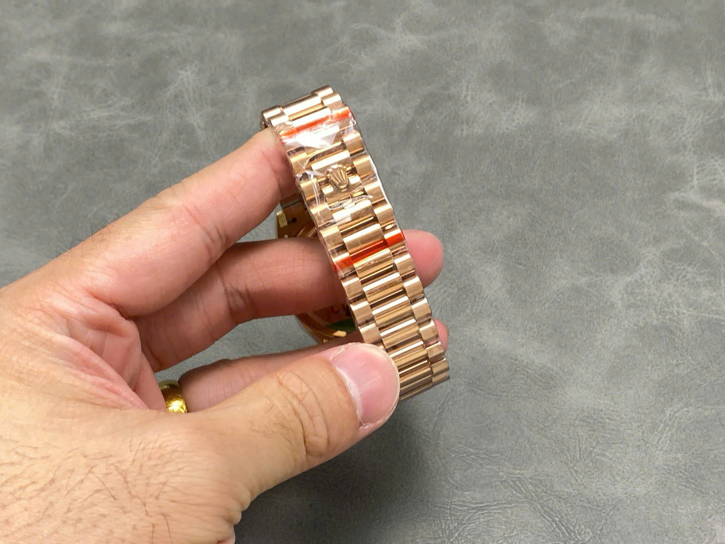 Rolex Day-Date 128235 Puzzle Emoji Jigsaw Motif Dial Best Replica Watches 36mm