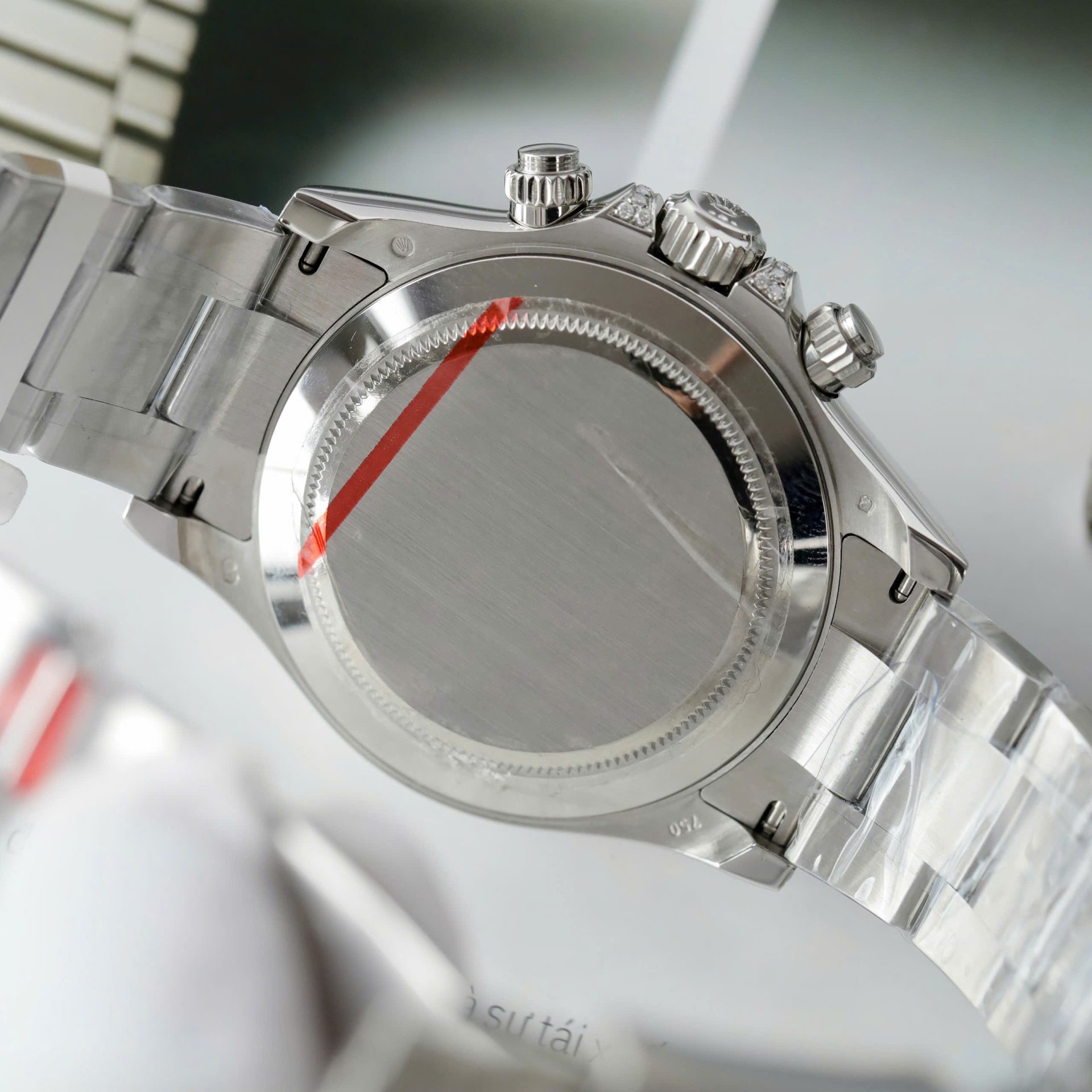 Rolex Best Replica Watch Daytona 126599TRU Custom Ruby Red Baguette 40mm